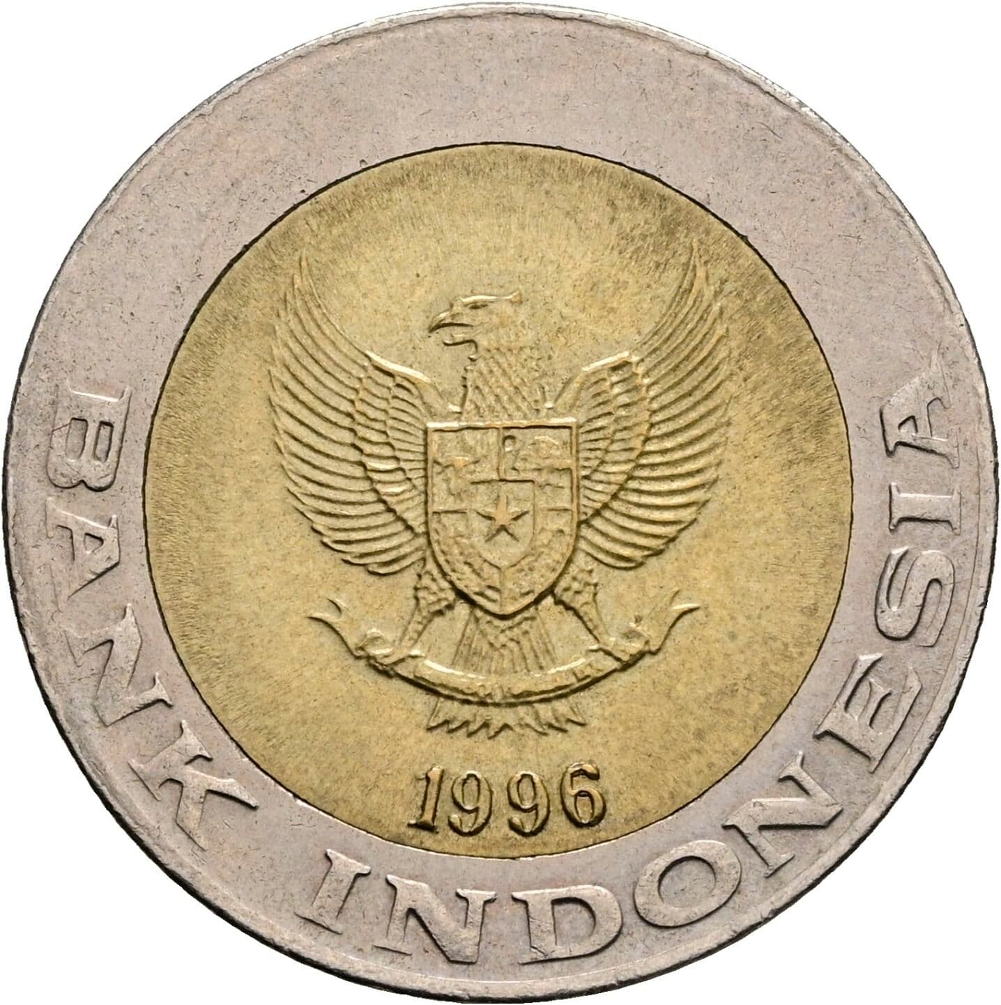1000 Rupiah 1996 – Rückseite