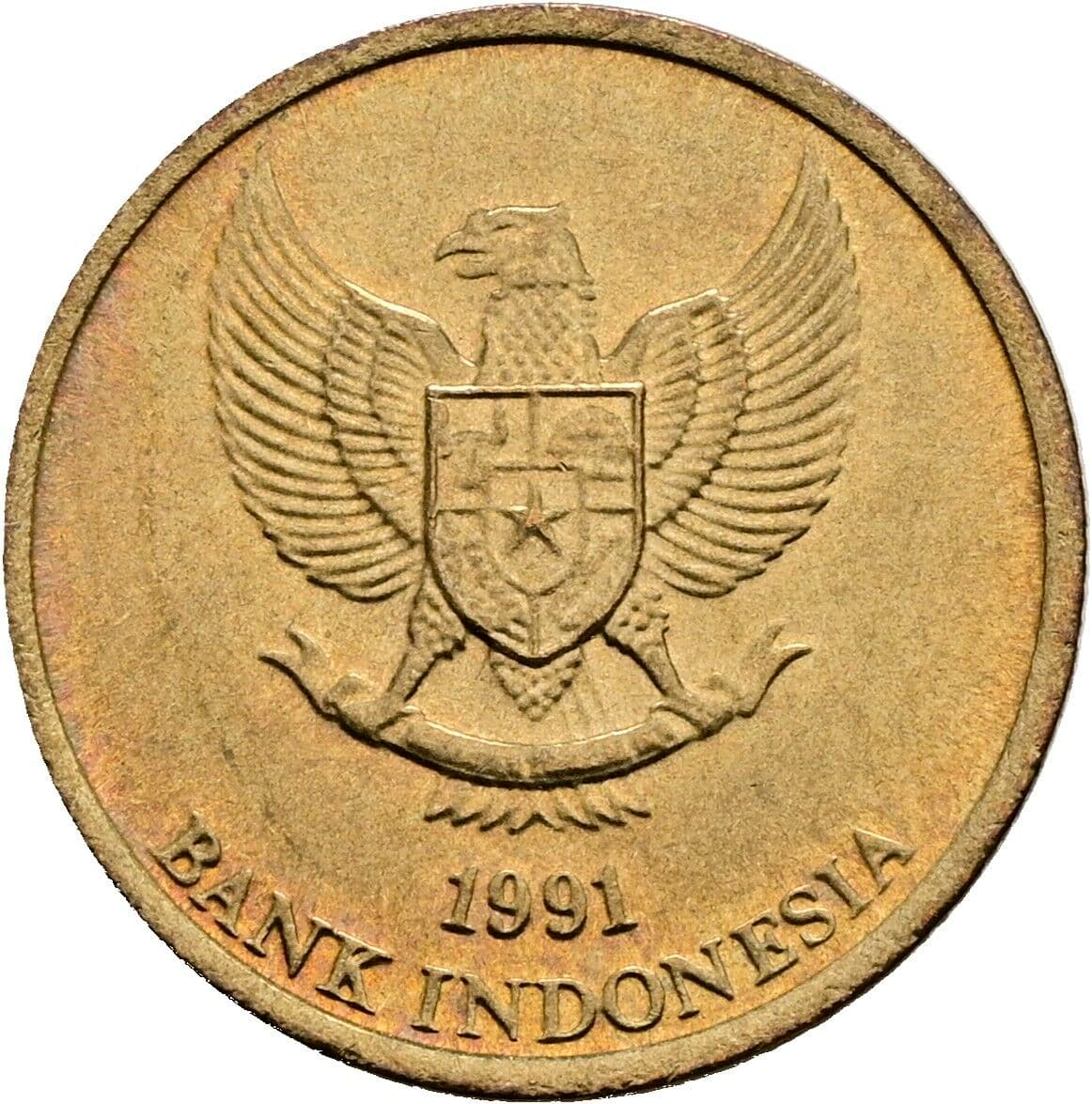 50 Rupiah 1991 – Rückseite