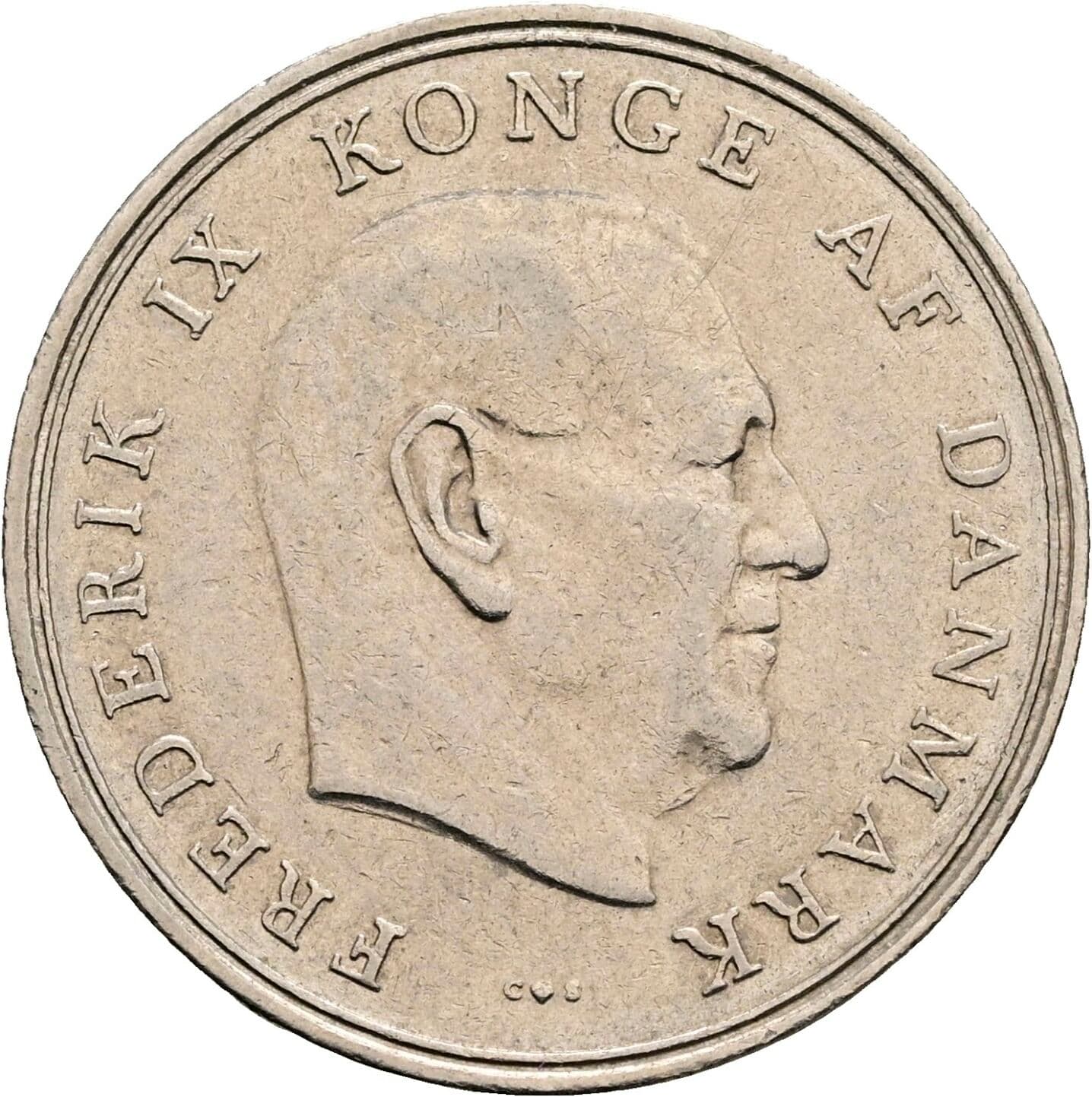 1 Krone 1962 – Vorderseite