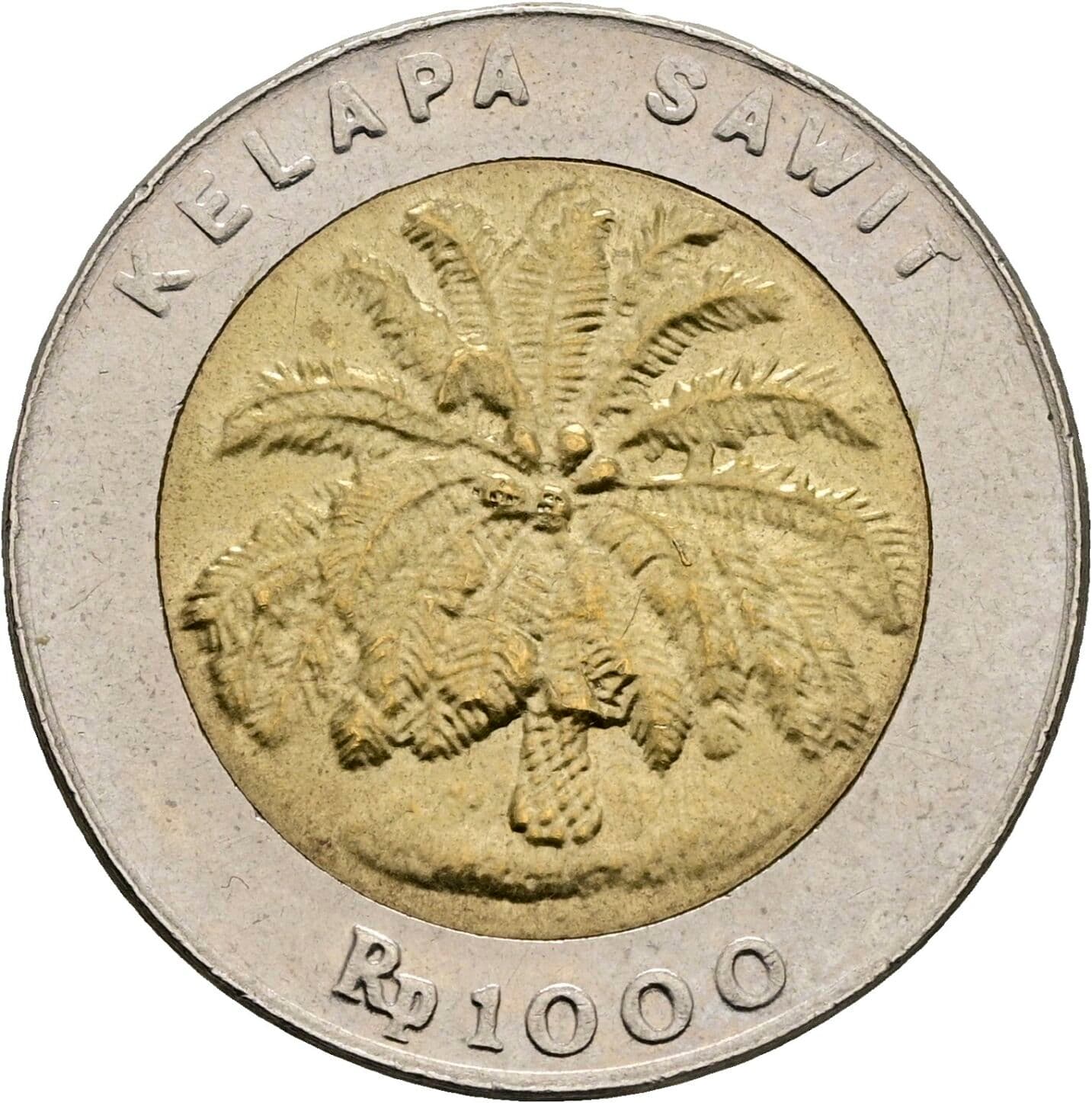 1000 Rupiah 1996 – Rückseite