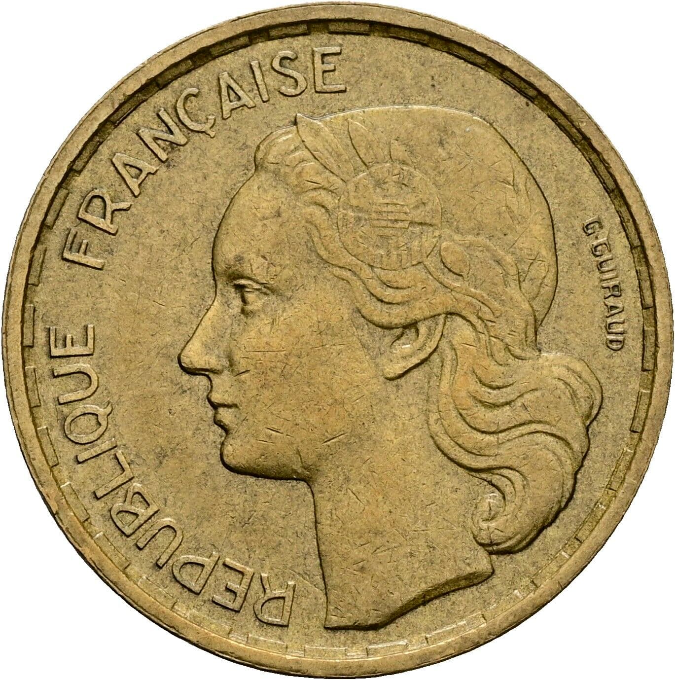 20 Francs 1951 B – Vorderseite
