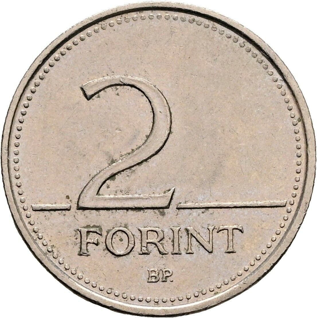 2 Forint 1997 – Vorderseite