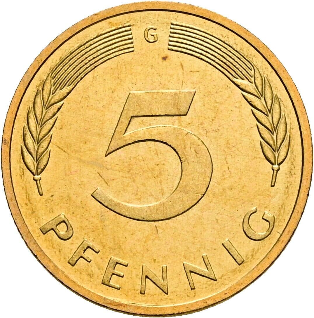 5 Pfennig