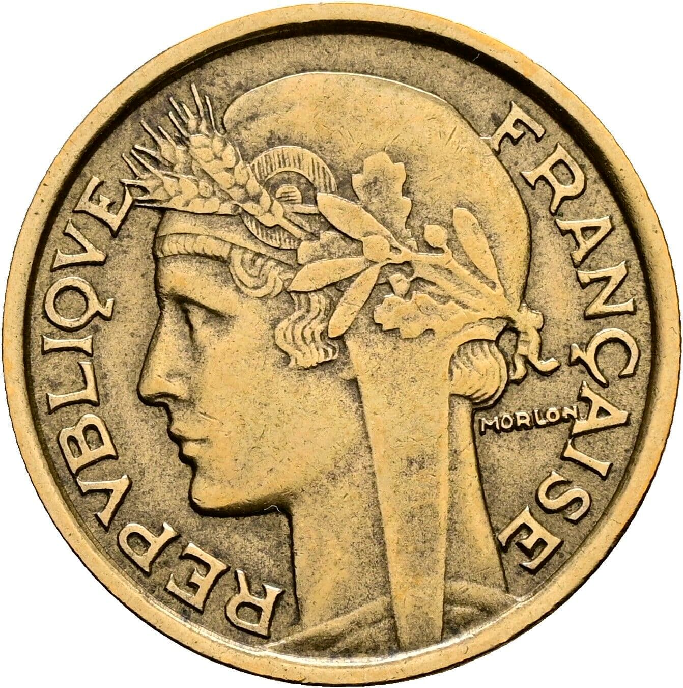 1 Franc 1931 – Rückseite