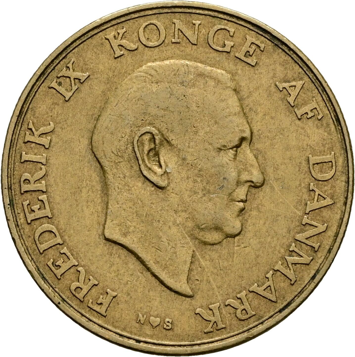 1 Krone 1952 – Vorderseite