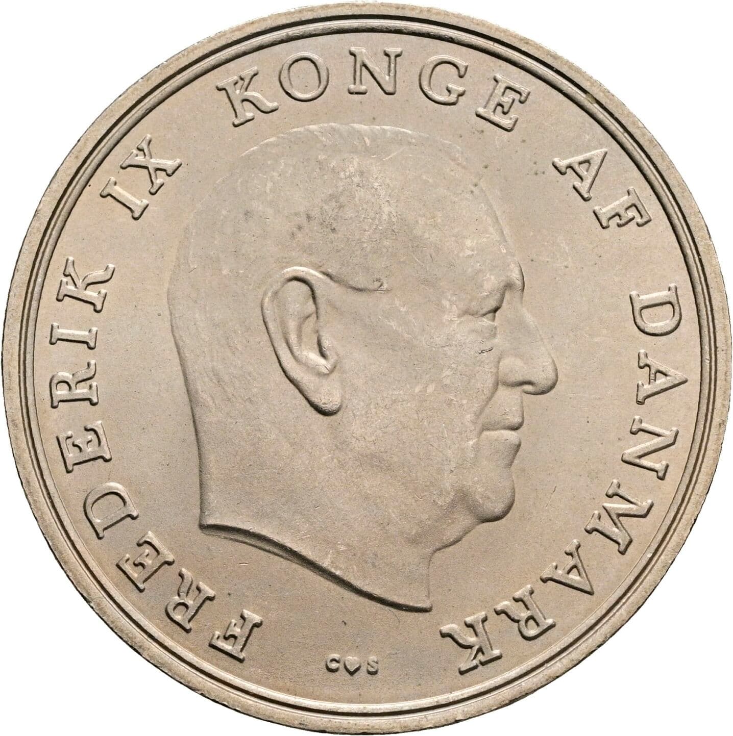 5 Kroner Friedrich IX. (1947-1972) 1969 – Vorderseite