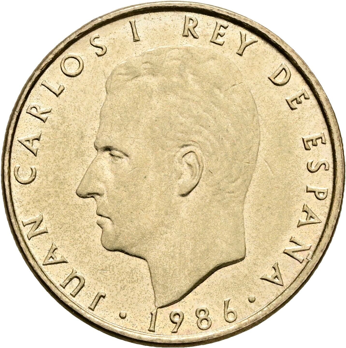 100 Pesetas Juan Carlos I. 1986 – Vorderseite