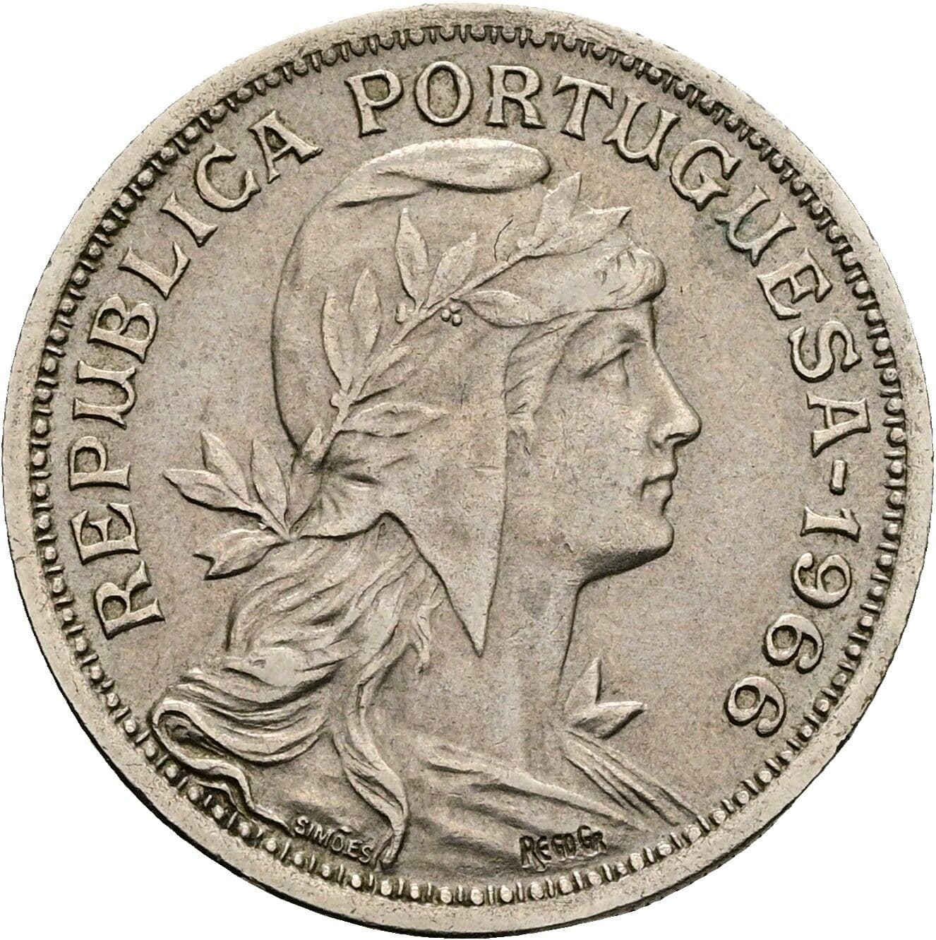 50 Centavos 1966 – Vorderseite