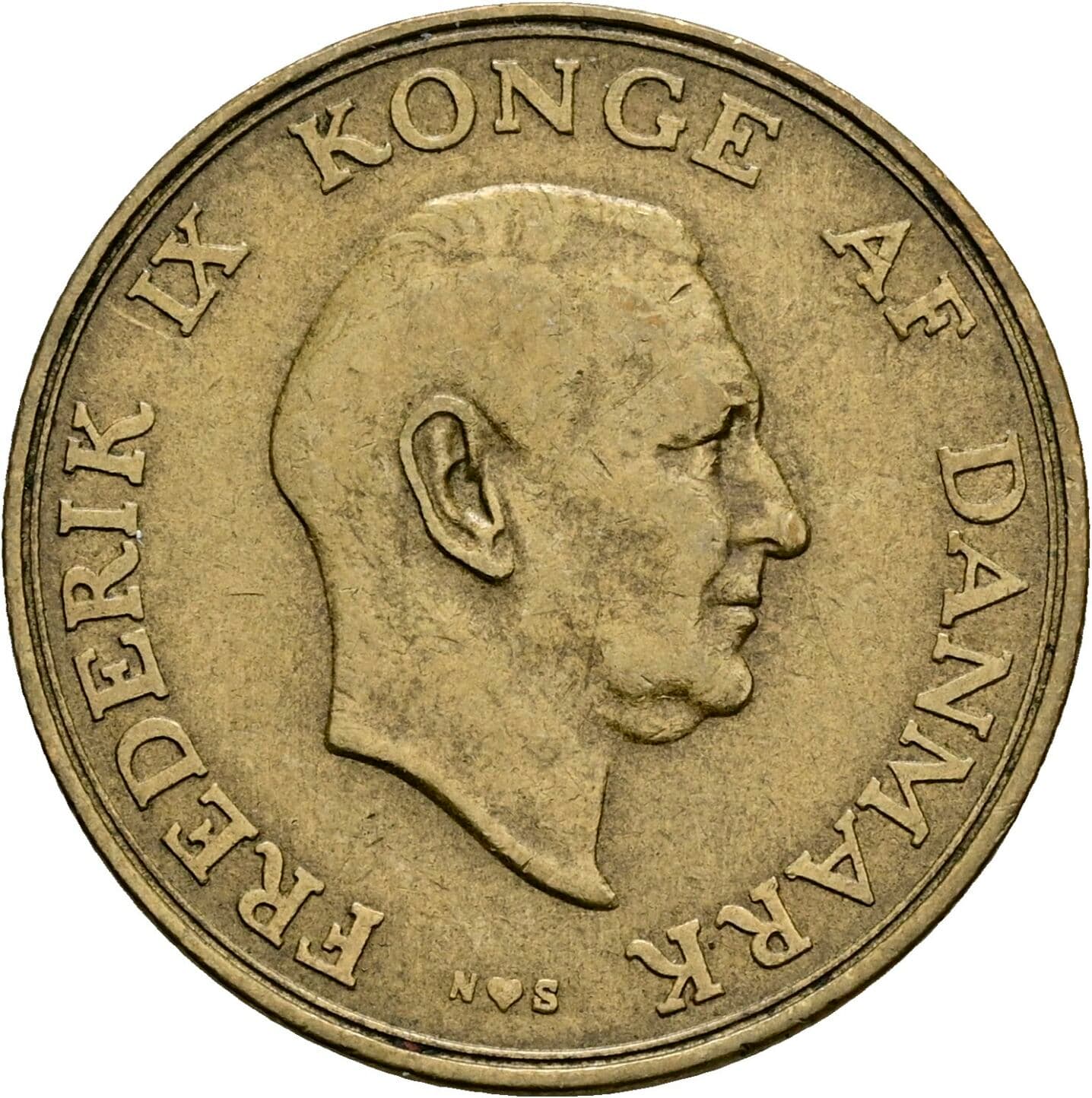 1 Krone 1952 – Vorderseite
