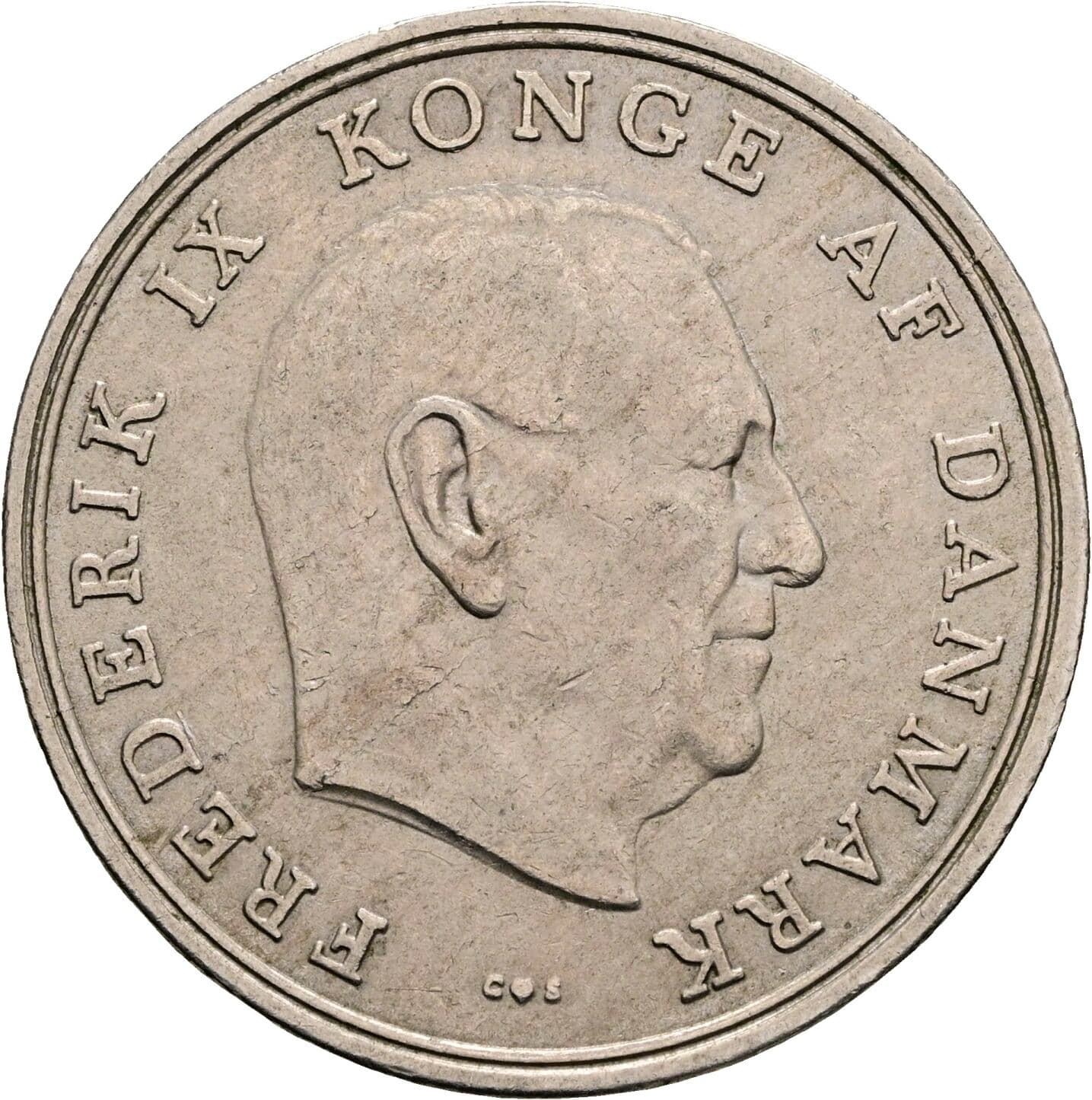 5 Kroner Frederick IX (1947 - 1972) 1960 – Vorderseite
