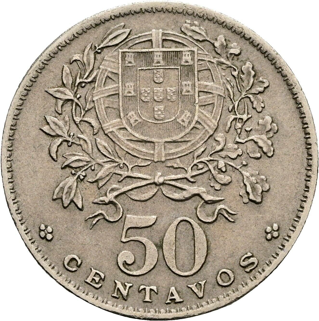 50 Centavos 1966 – Rückseite