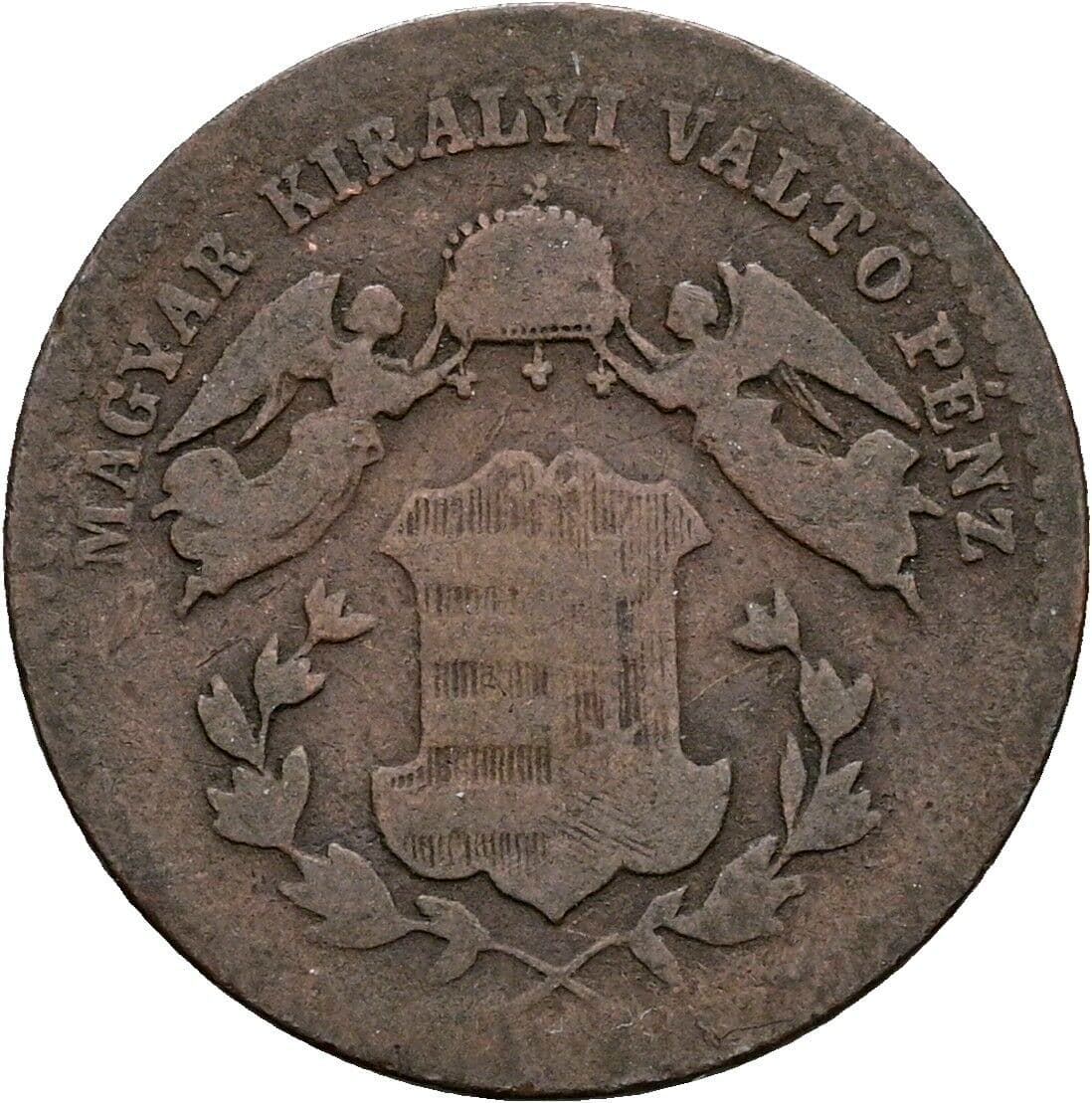 1 Krajczar Franz Joseph I. 1848-1916 1869 KB, Kremnitz – Rückseite