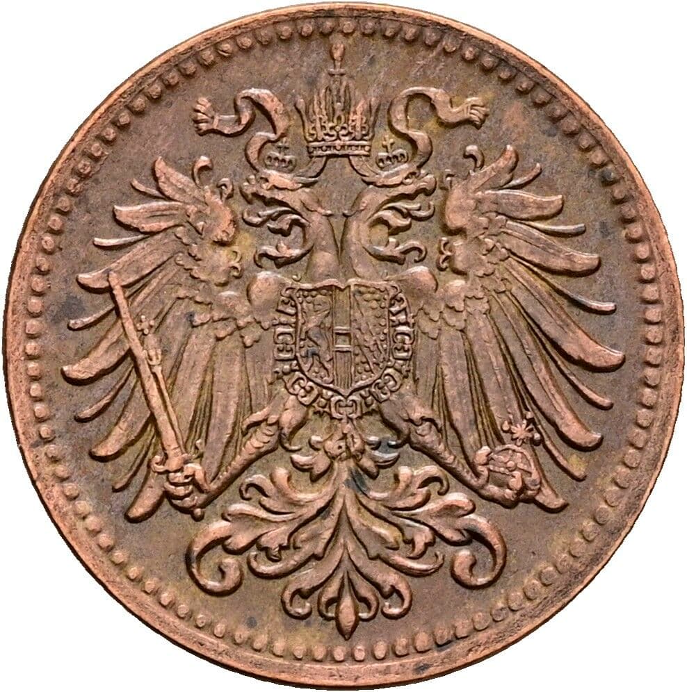 1 Heller Franz Joseph I. 1848-1916 1915, Wien – Rückseite