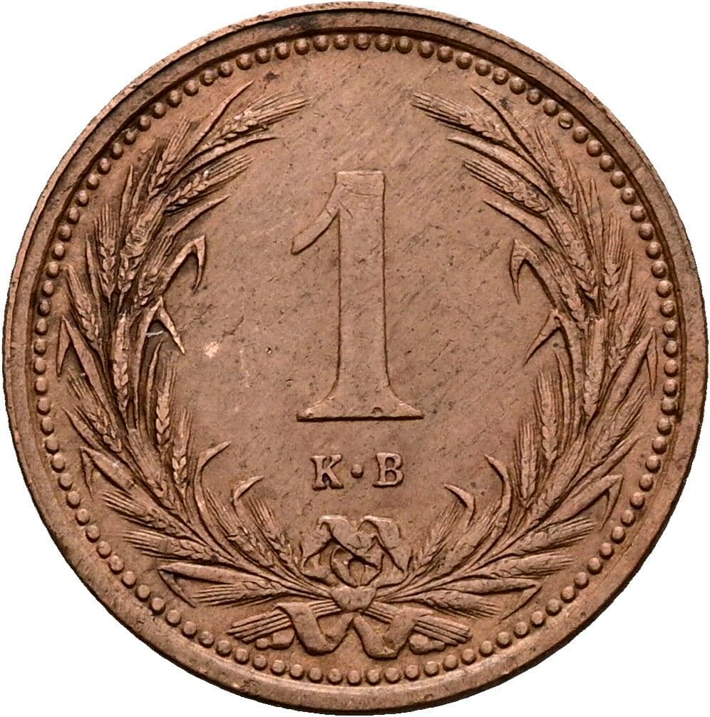 1 Filler Franz Joseph I. 1848-1916 1902 KB, Kremnitz – Vorderseite