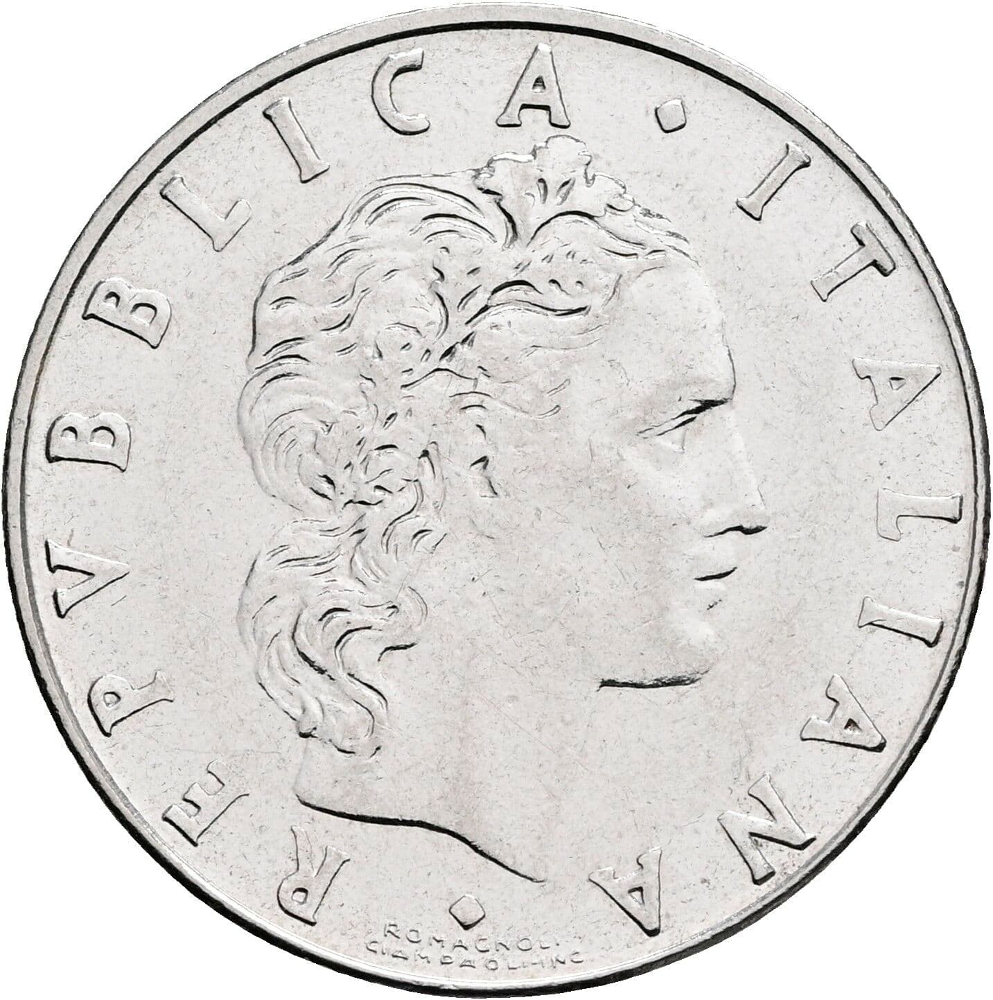 50 Lire 1978 – Vorderseite