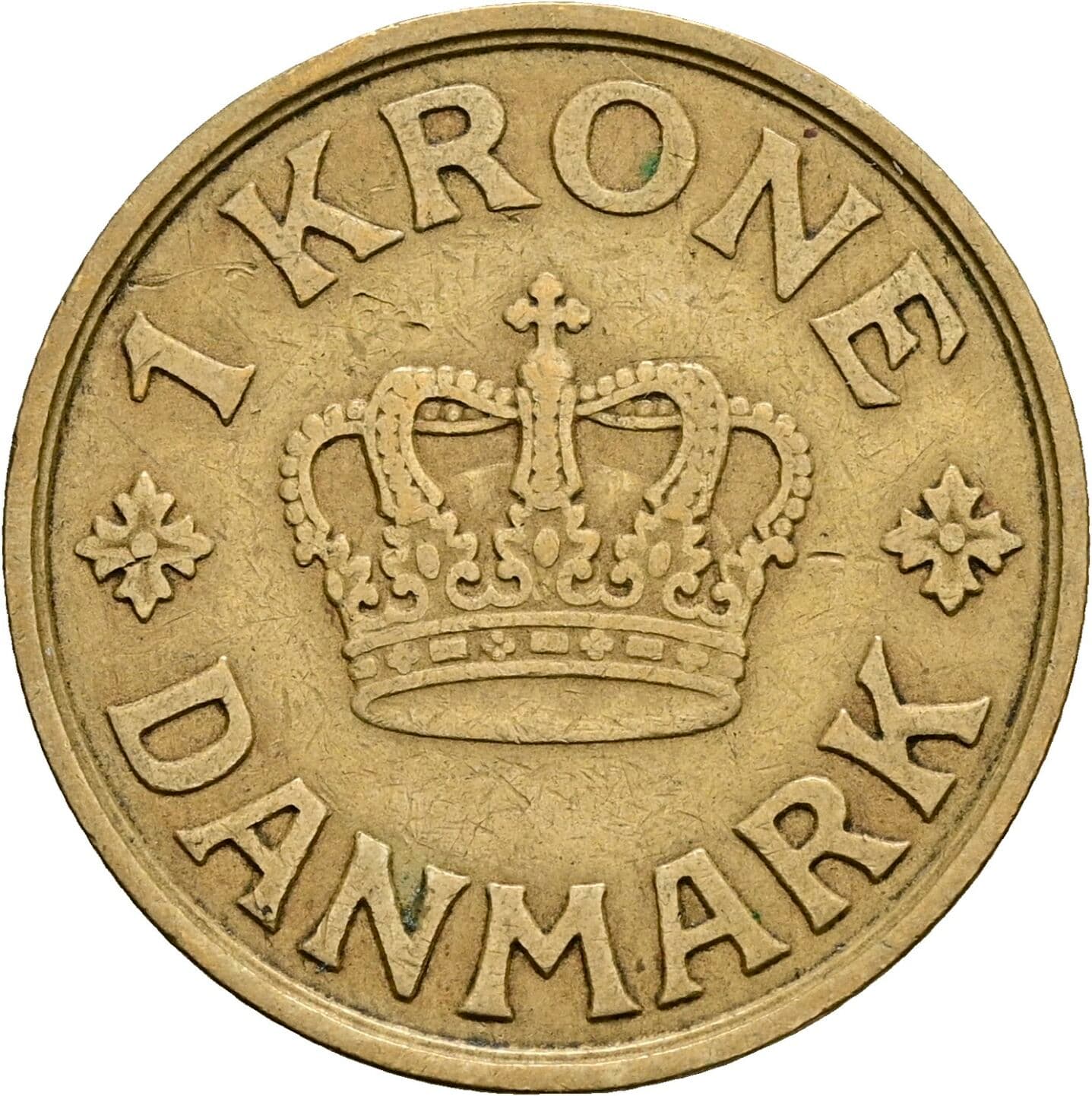 1 Krone 1939 – Rückseite