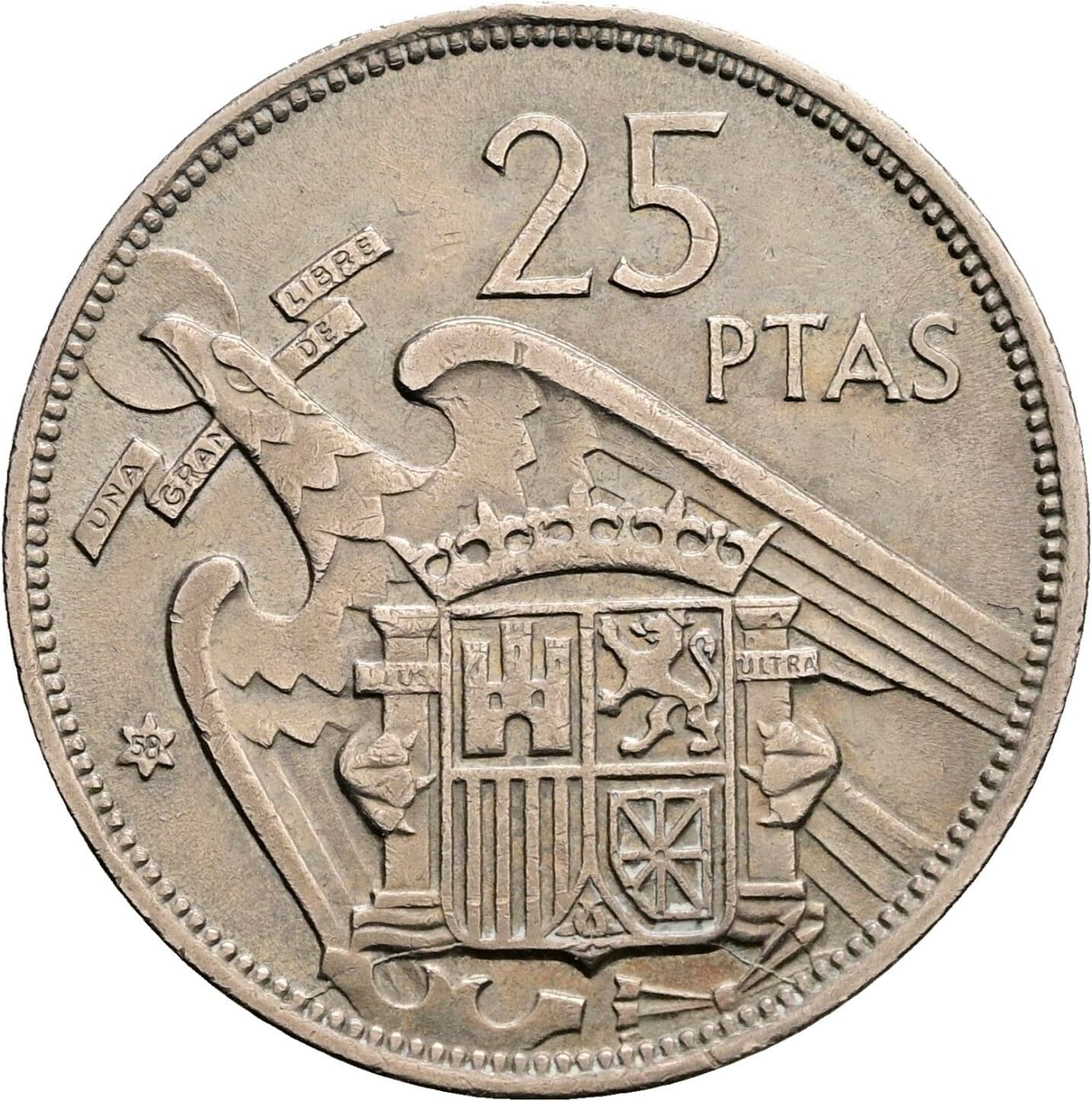 25 Pesetas