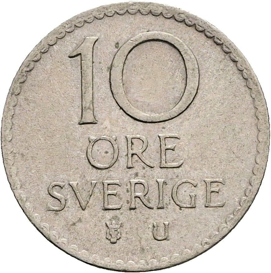 10 Öre 1970 – Vorderseite