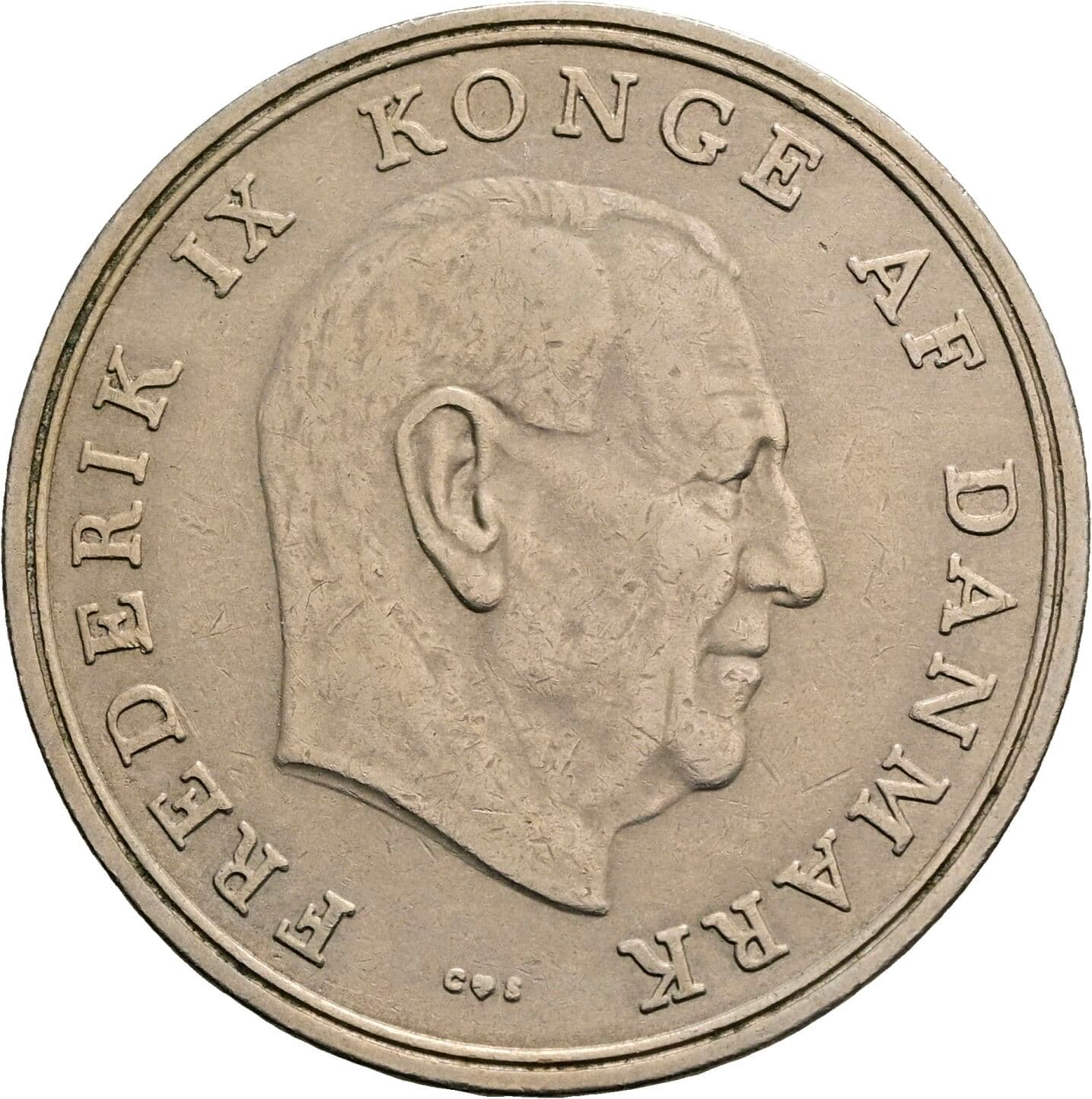 5 Kroner Friedrich IX. (1947-1972) 1961 – Vorderseite