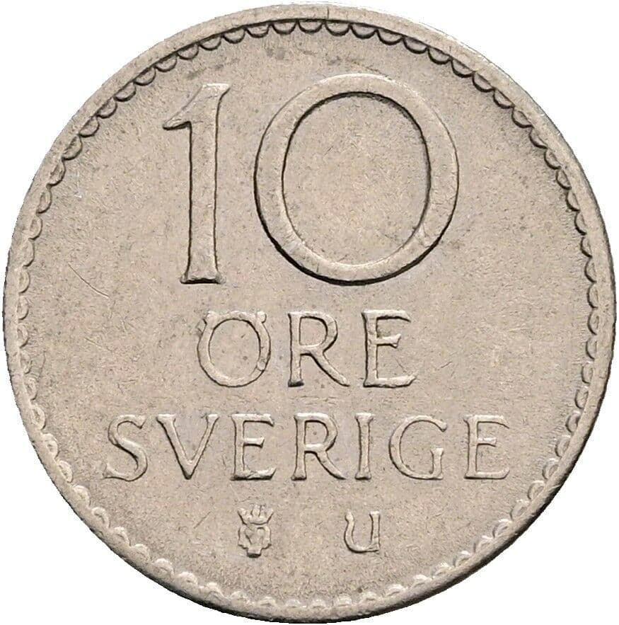 10 Öre 1966 – Vorderseite