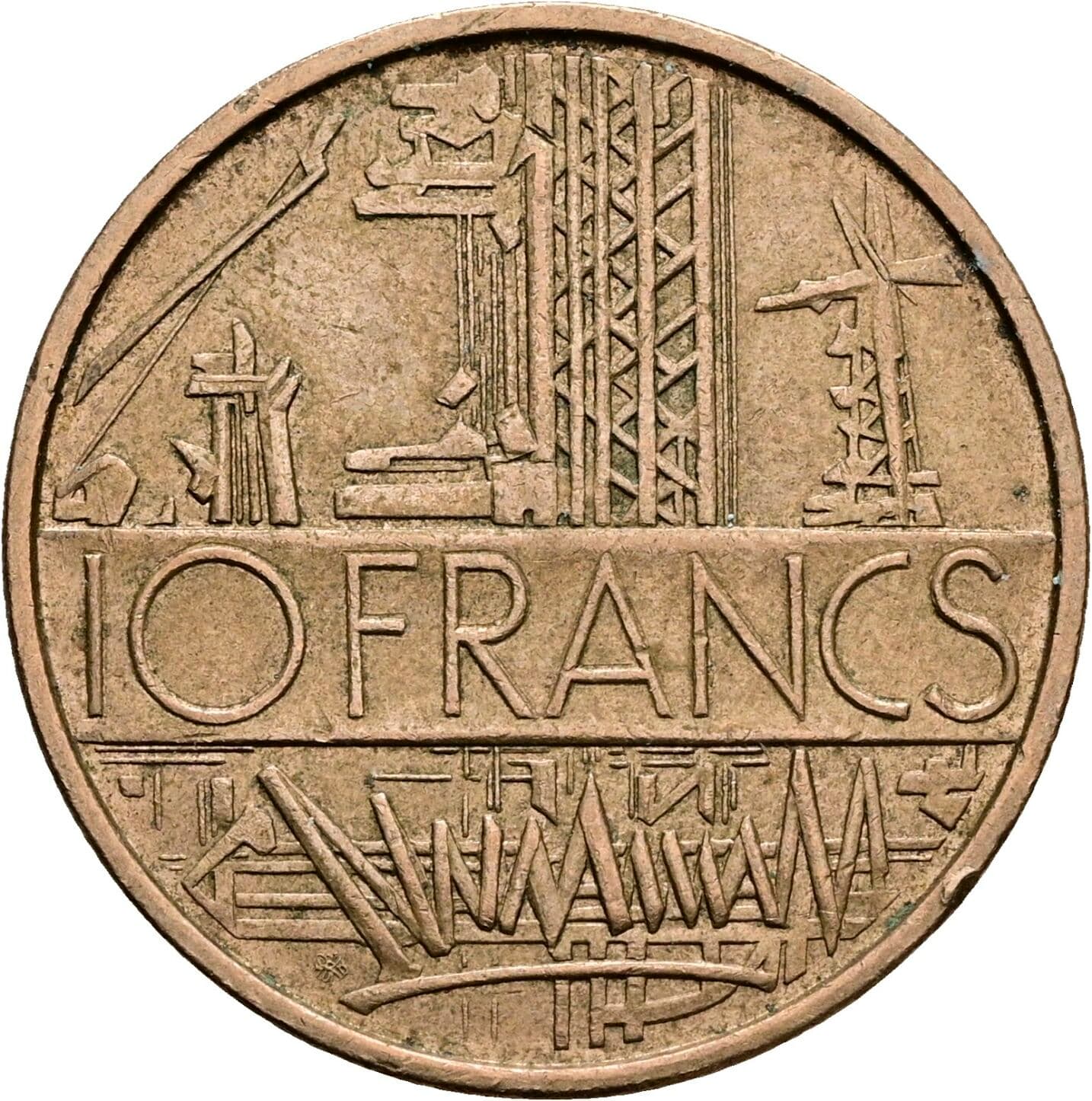 10 Francs 1974 – Vorderseite