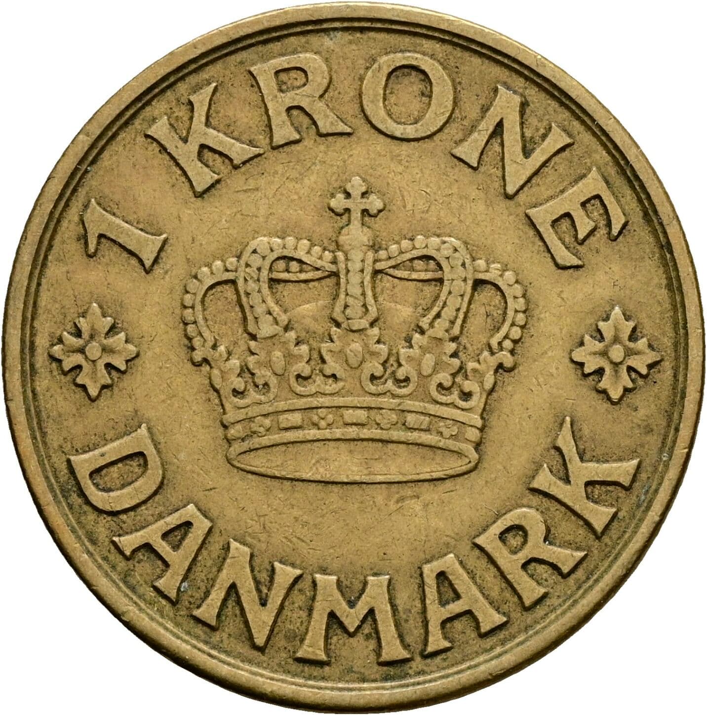 1 Krone Christian X. 1912-1947 1940 – Rückseite