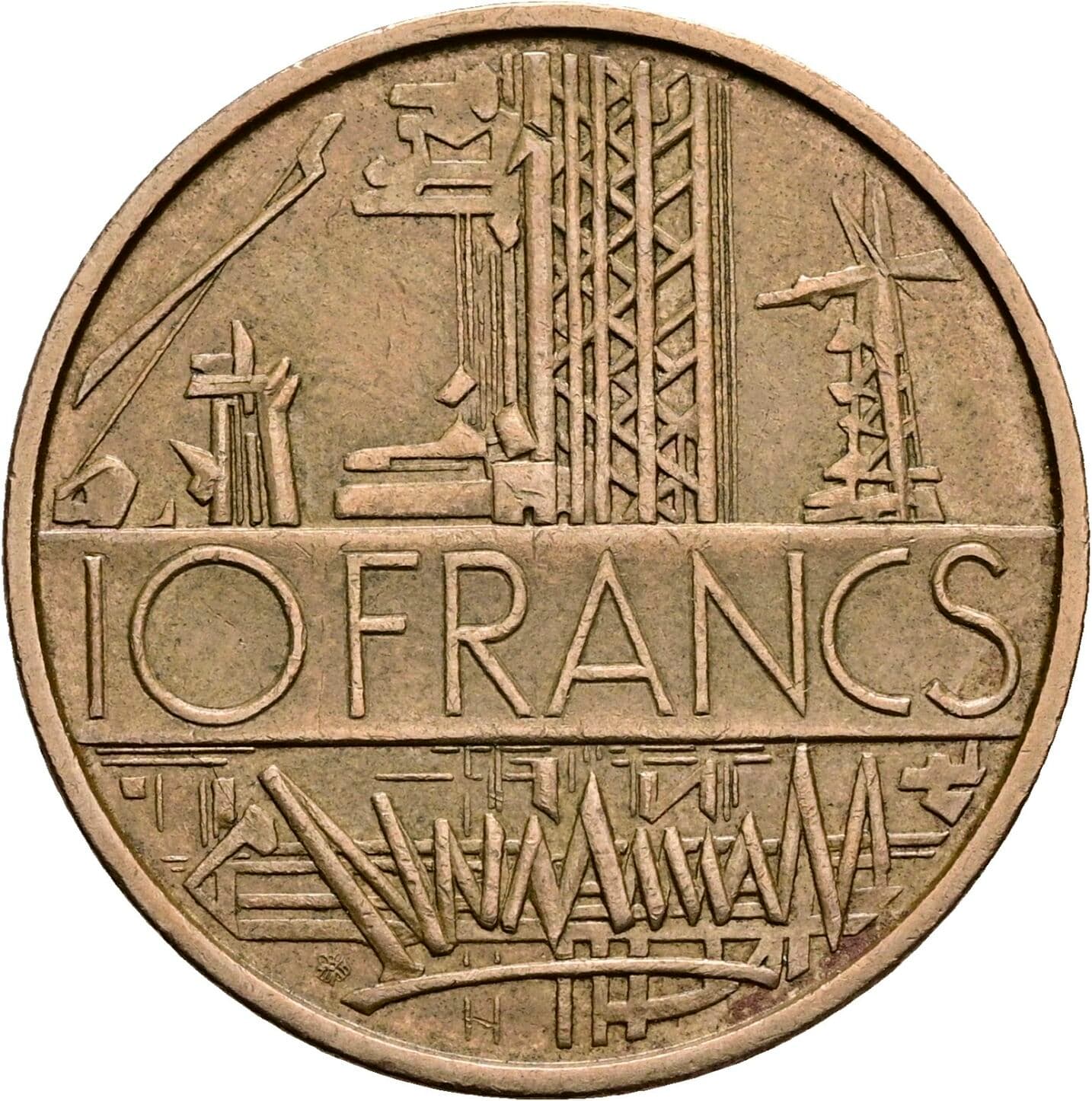 10 Francs 1974 – Vorderseite
