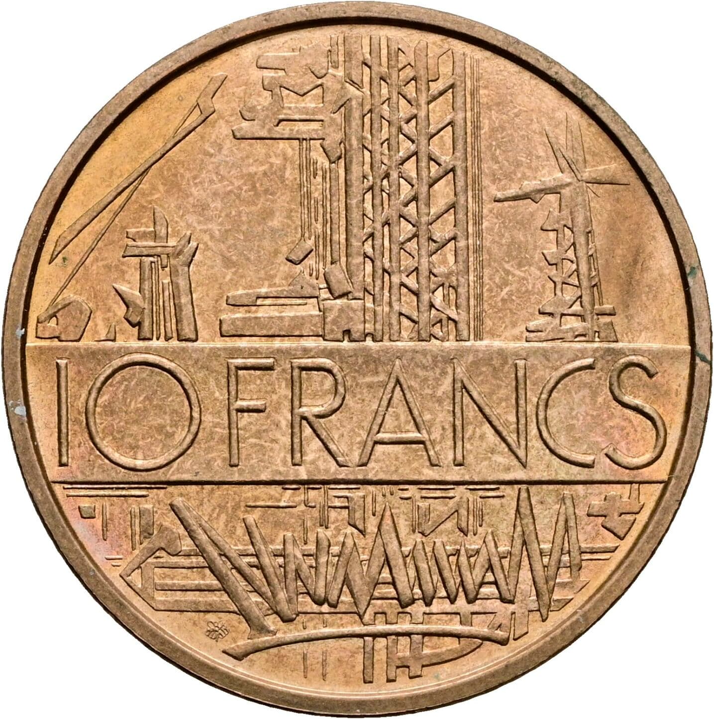 10 Francs 1974 – Vorderseite