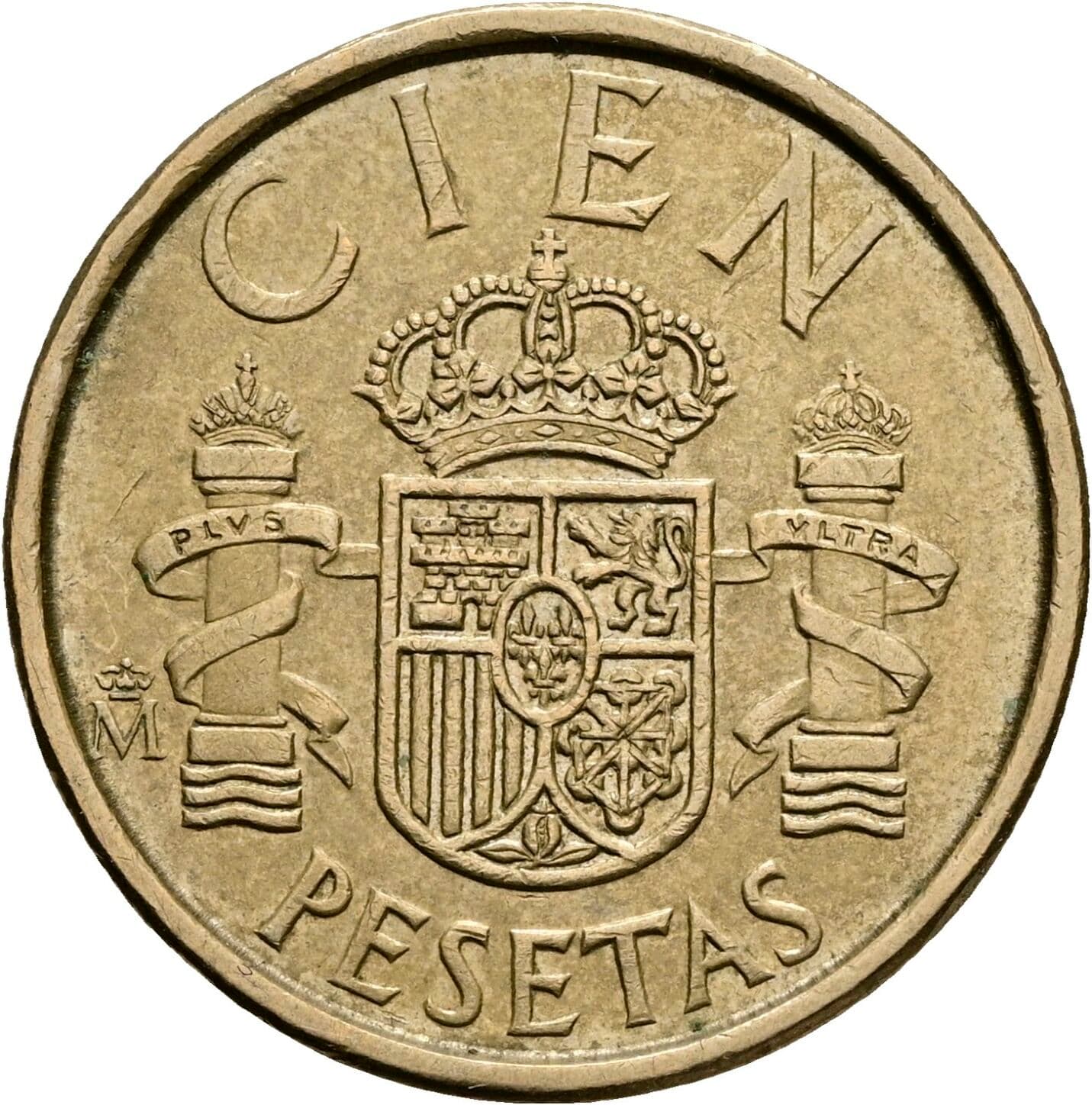 100 Pesetas Juan Carlos (1975-2014) 1986 – Rückseite