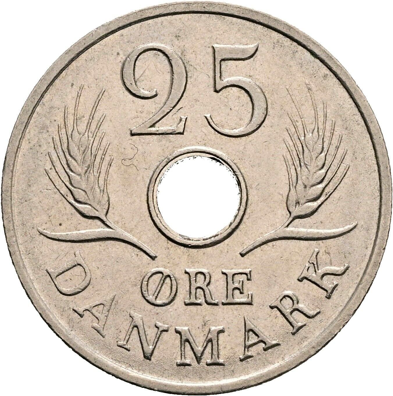25 Öre Friedrich IX. (1947-1972) 1967 – Vorderseite