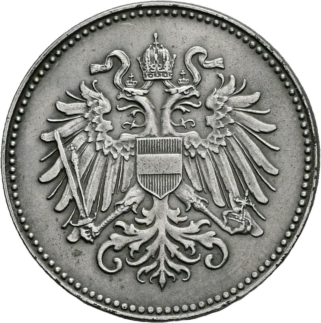 20 Heller Karl I. 1916-1918 1918 – Rückseite