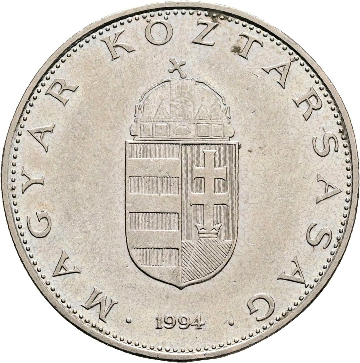 10 Forint 1994 – Rückseite