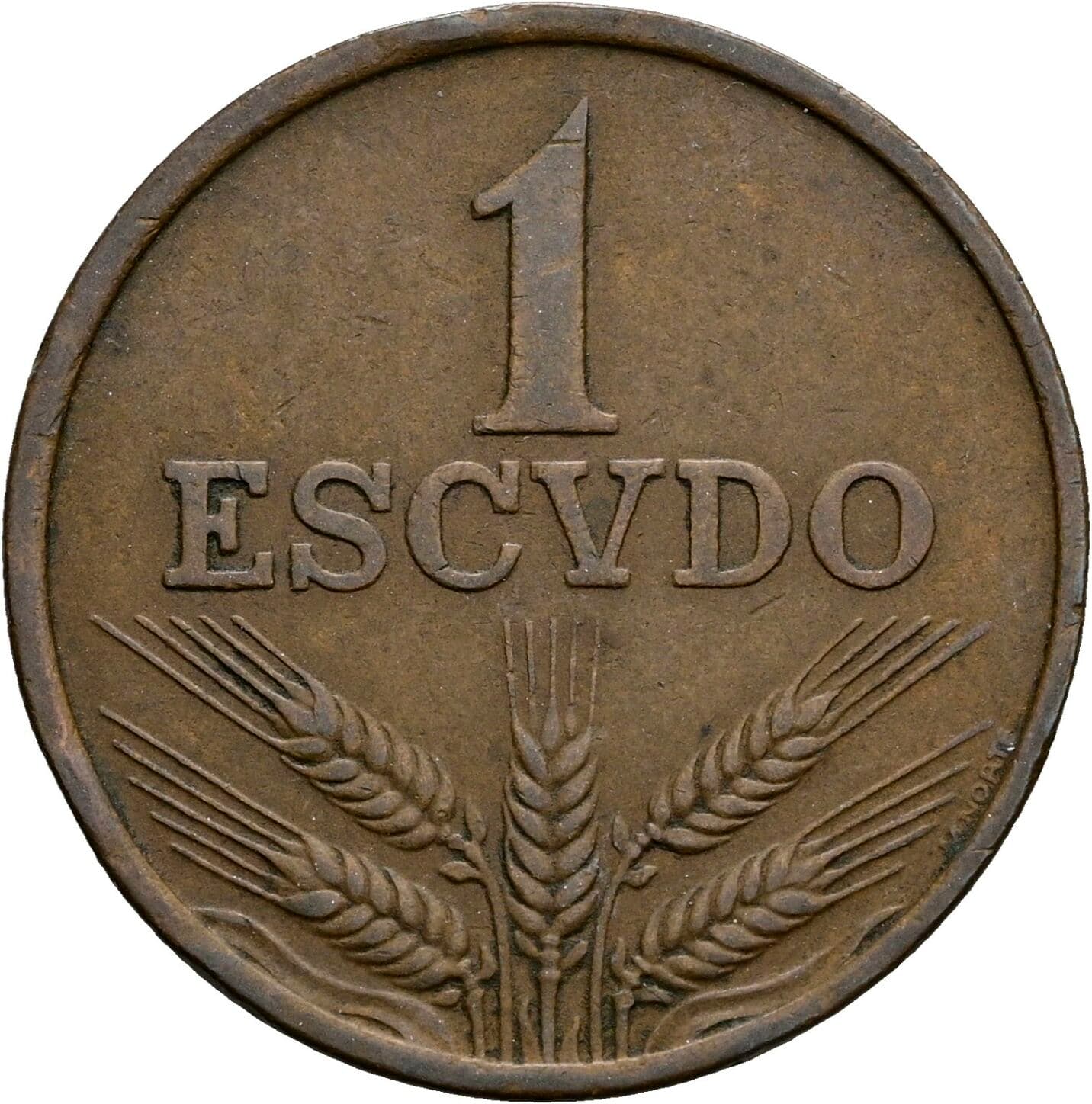 1 Escudo 1975 – Vorderseite