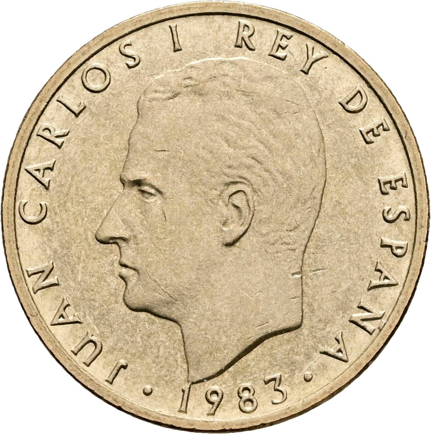 100 Pesetas Juan Carlos (1975-2014) 1983 – Vorderseite
