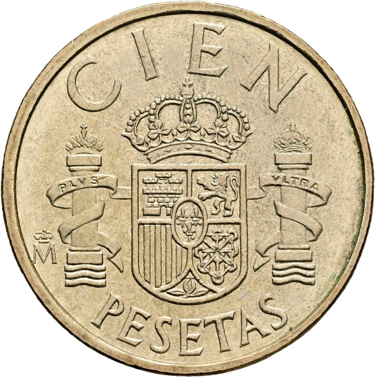 100 Pesetas Juan Carlos (1975-2014) 1983 – Rückseite