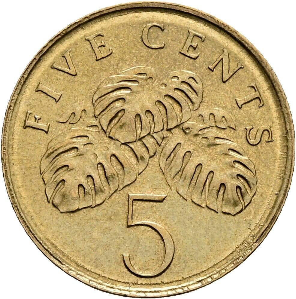 5 Cents 2005 – Vorderseite