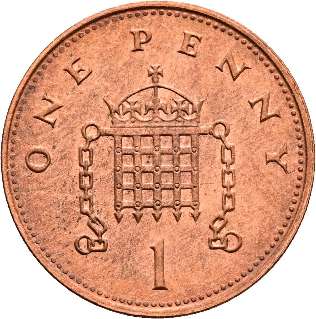 1 Penny 1997 – Rückseite