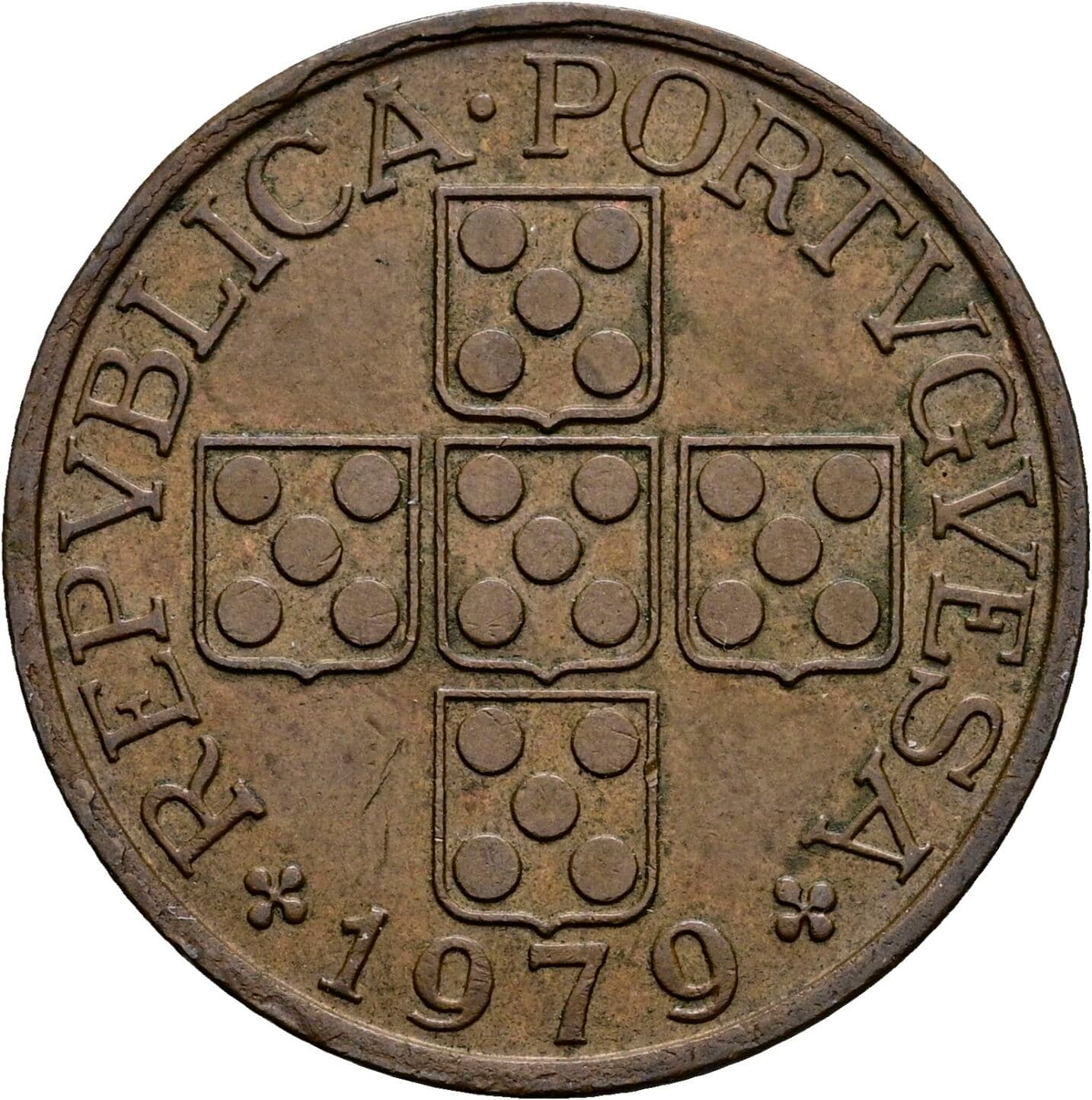 1 Escudo 1979 – Rückseite
