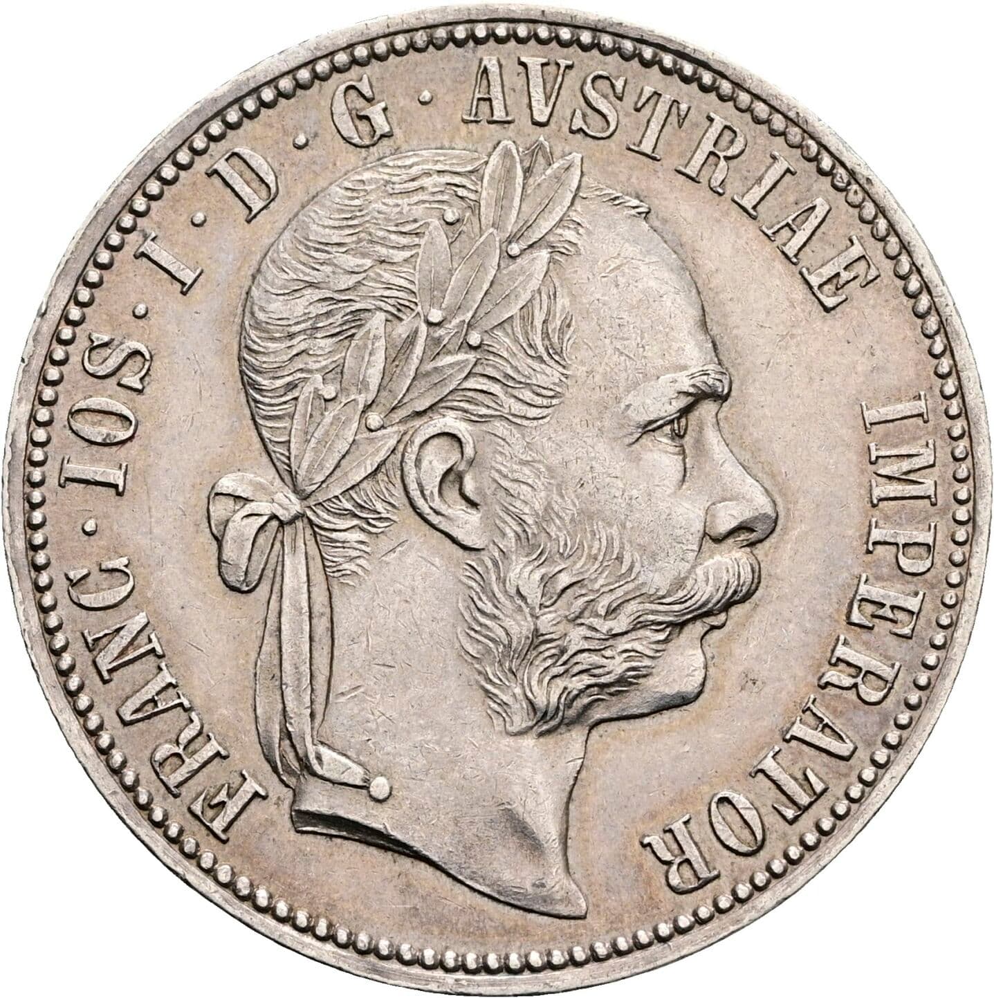 1 Gulden Franz Joseph I. 1848-1916 1885 – Vorderseite