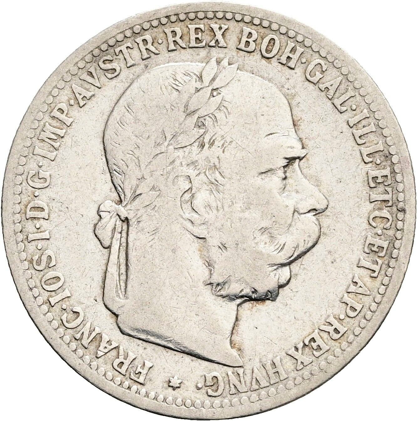 1 Krone Franz Joseph I. 1848-1916 1902 – Vorderseite