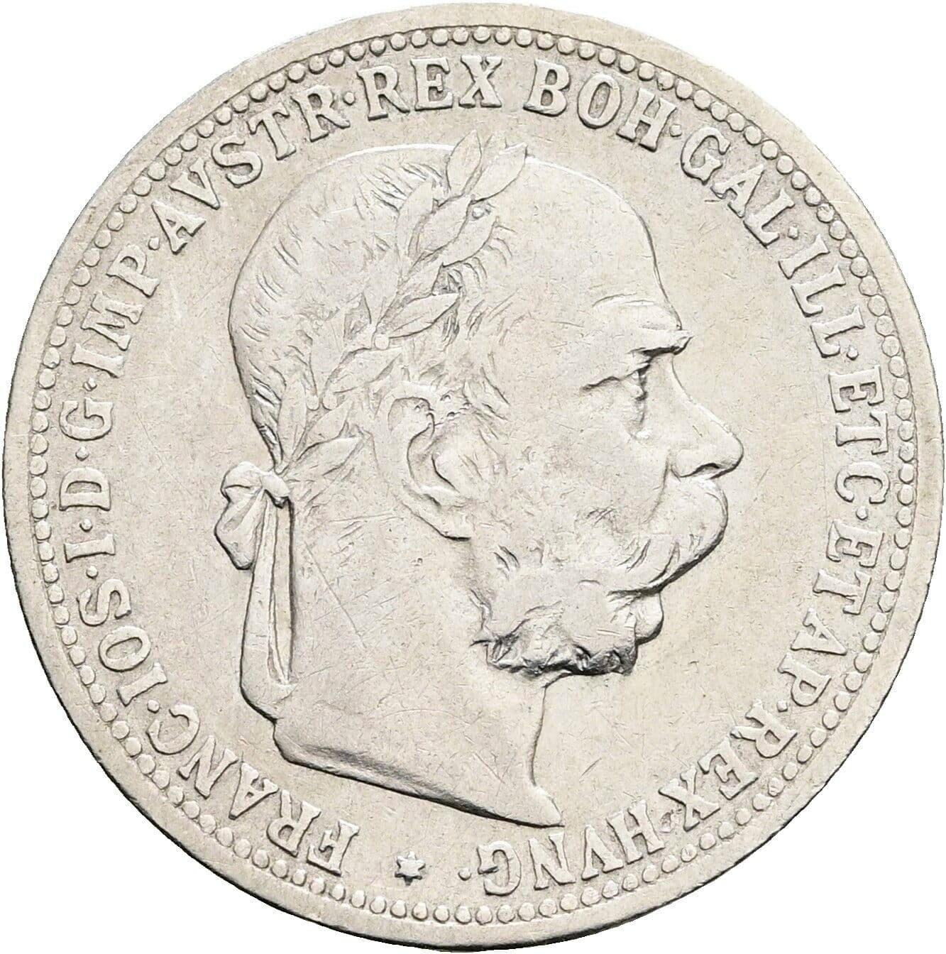 1 Krone Franz Joseph I. 1848-1916 1903 – Vorderseite