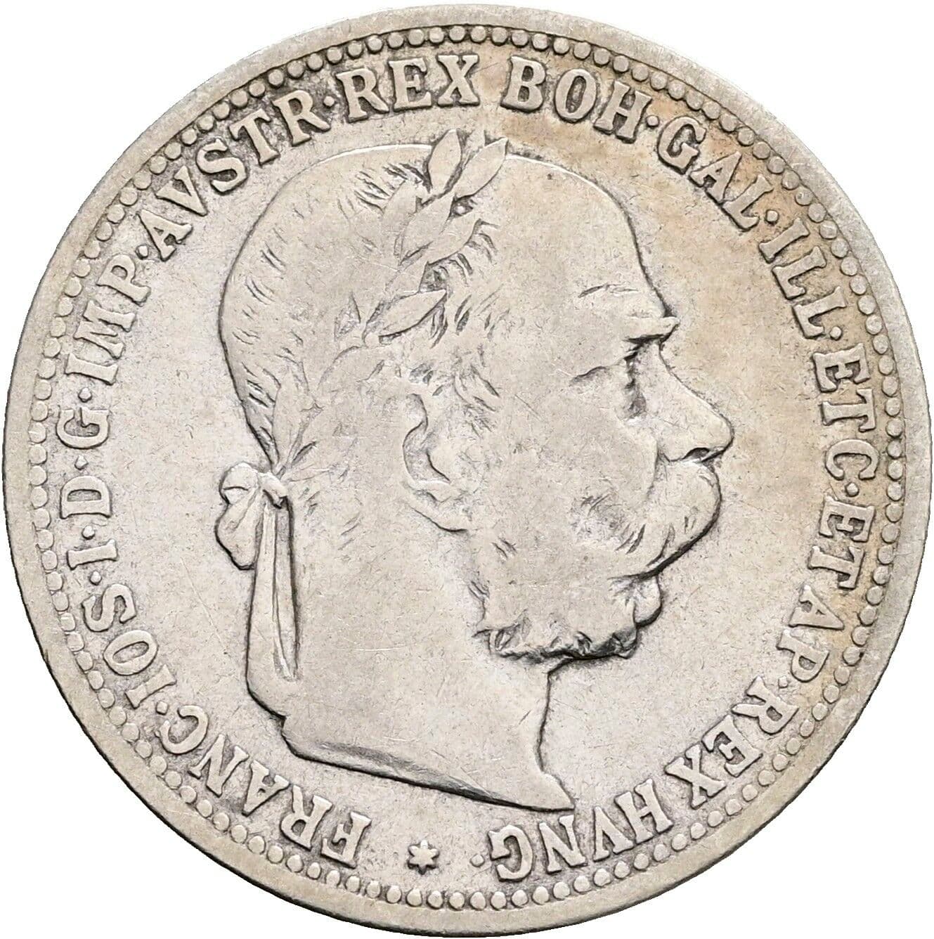 1 Krone Franz Joseph I. 1848-1916 1903 – Vorderseite