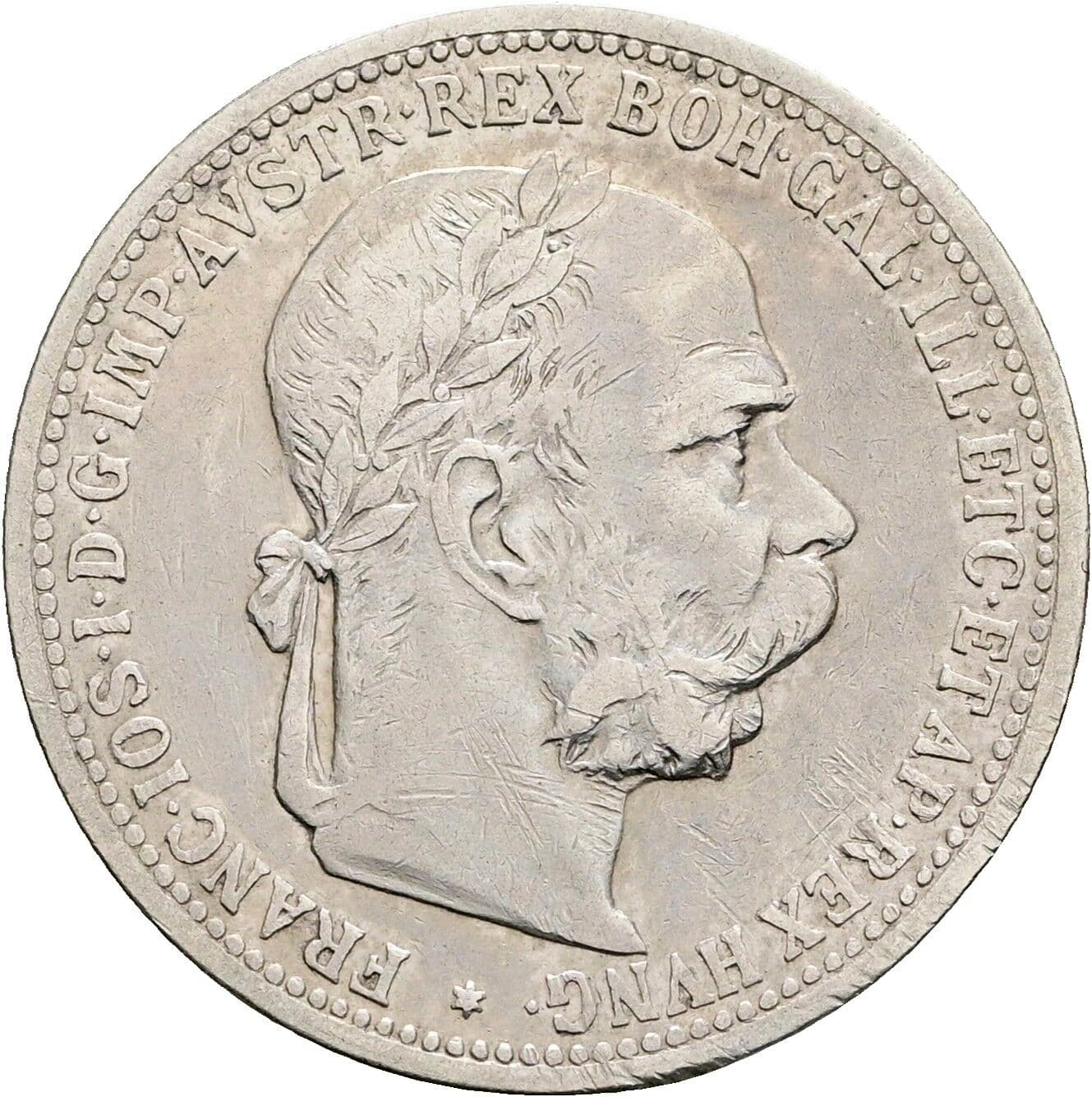 1 Krone Franz Joseph I. 1848-1916 1900 – Vorderseite