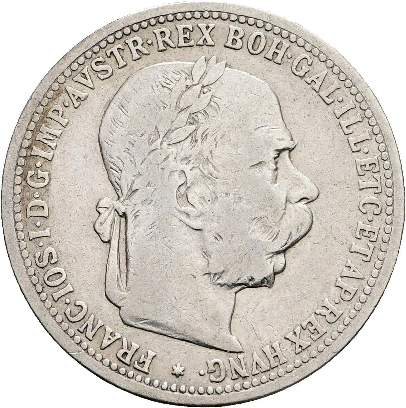 1 Krone Franz Joseph I. 1848-1916 1903 – Vorderseite