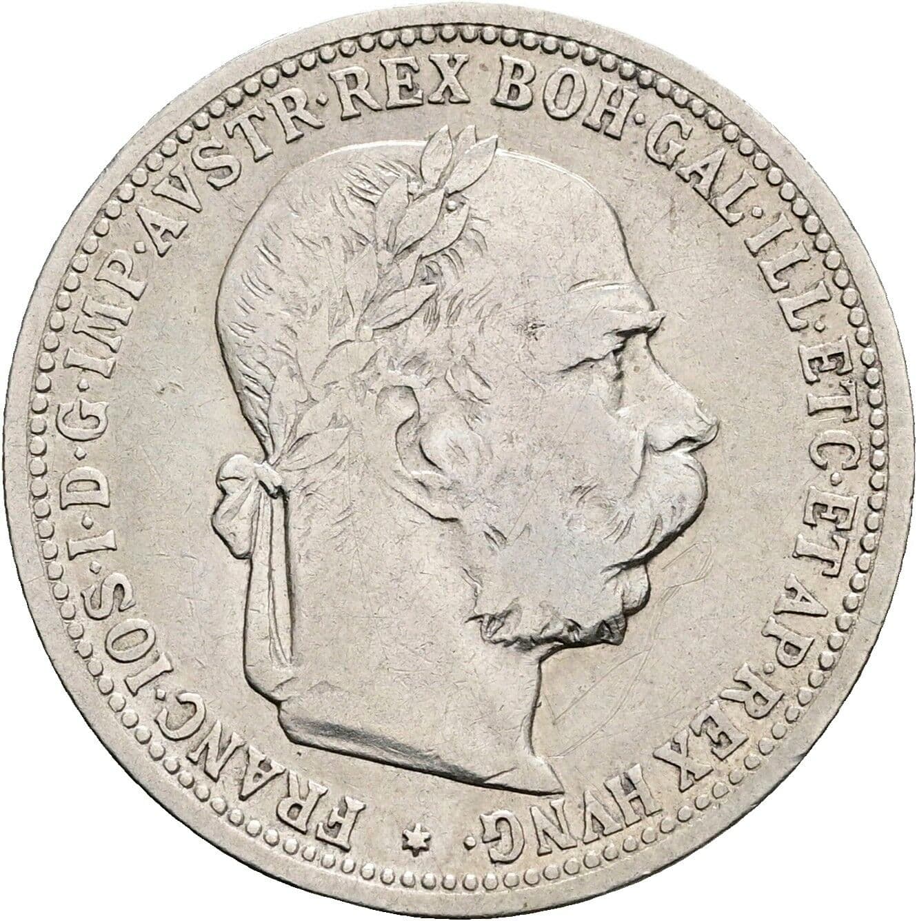 1 Krone Franz Joseph I. 1848-1916 1902 – Vorderseite
