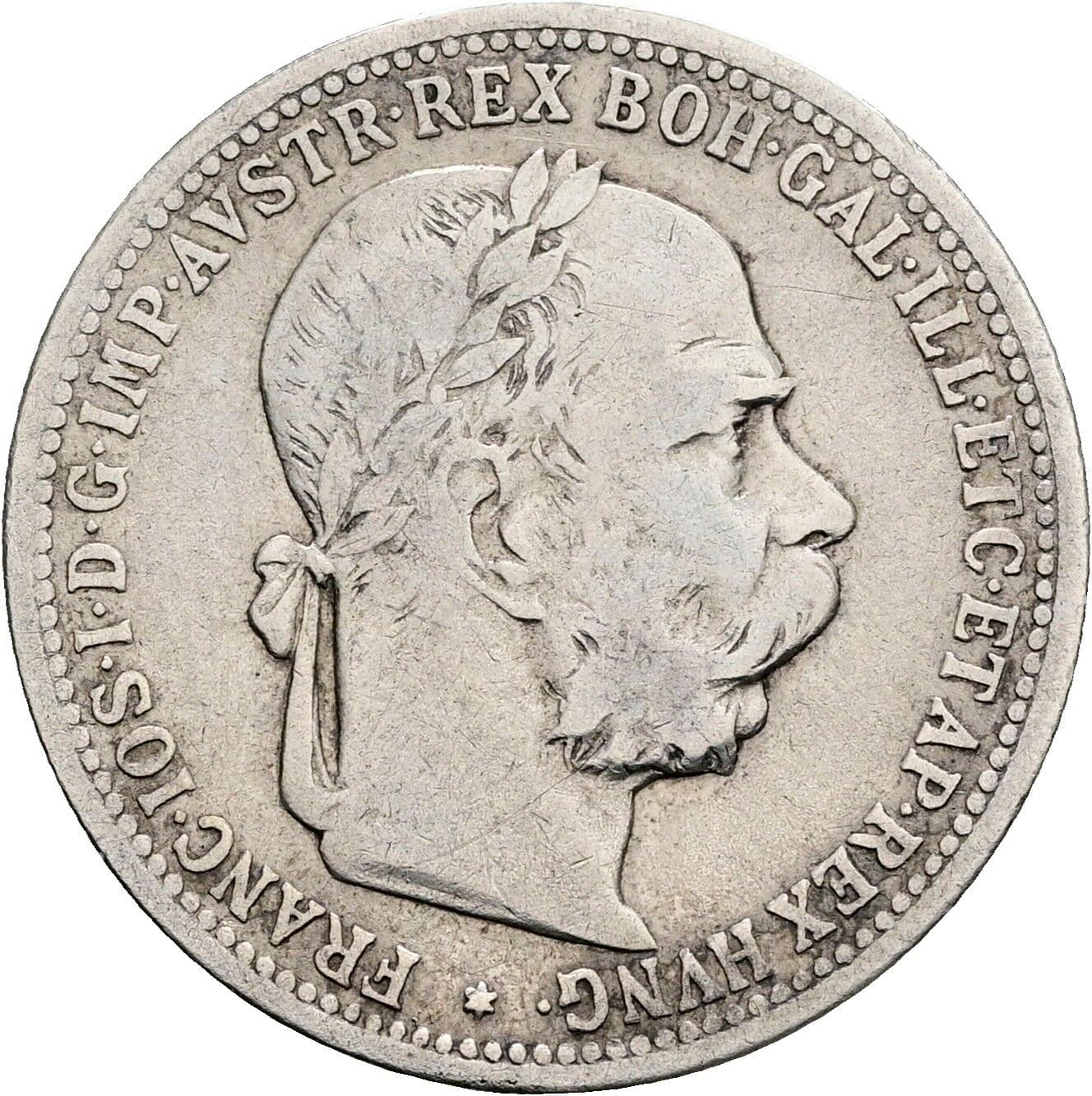 1 Krone Franz Joseph I. 1848-1916 1902 – Vorderseite