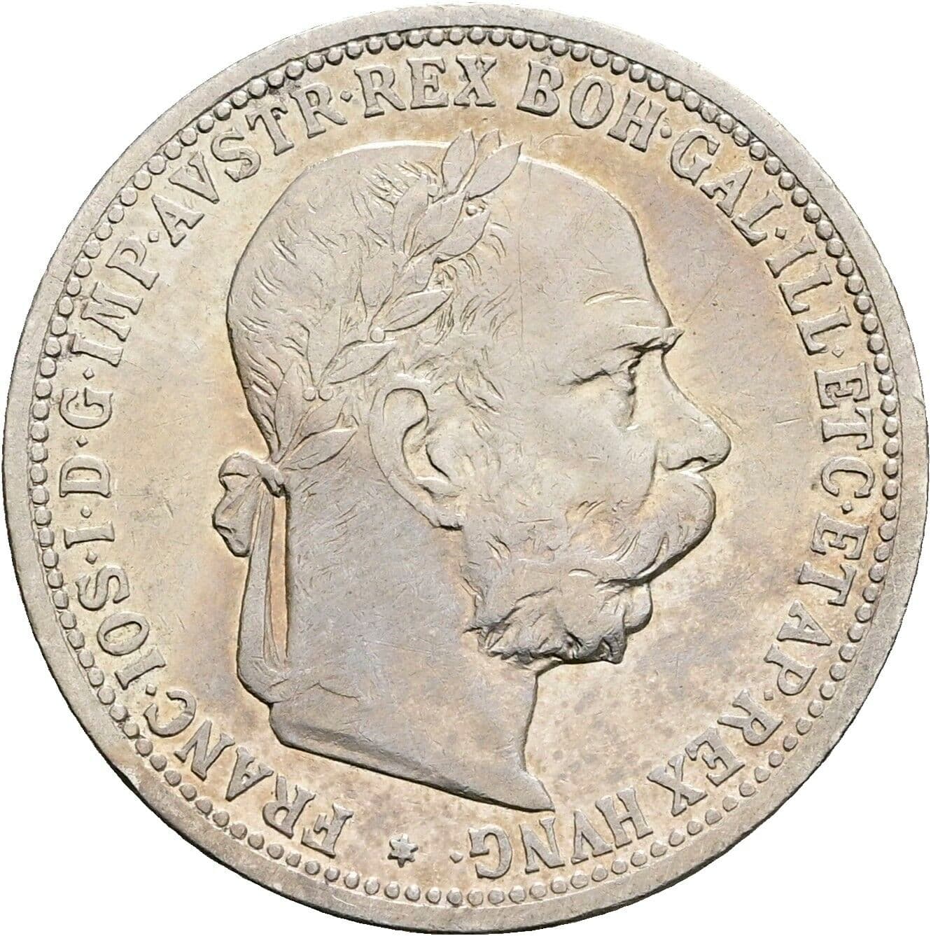 1 Krone Franz Joseph I. 1848-1916 1901 – Vorderseite