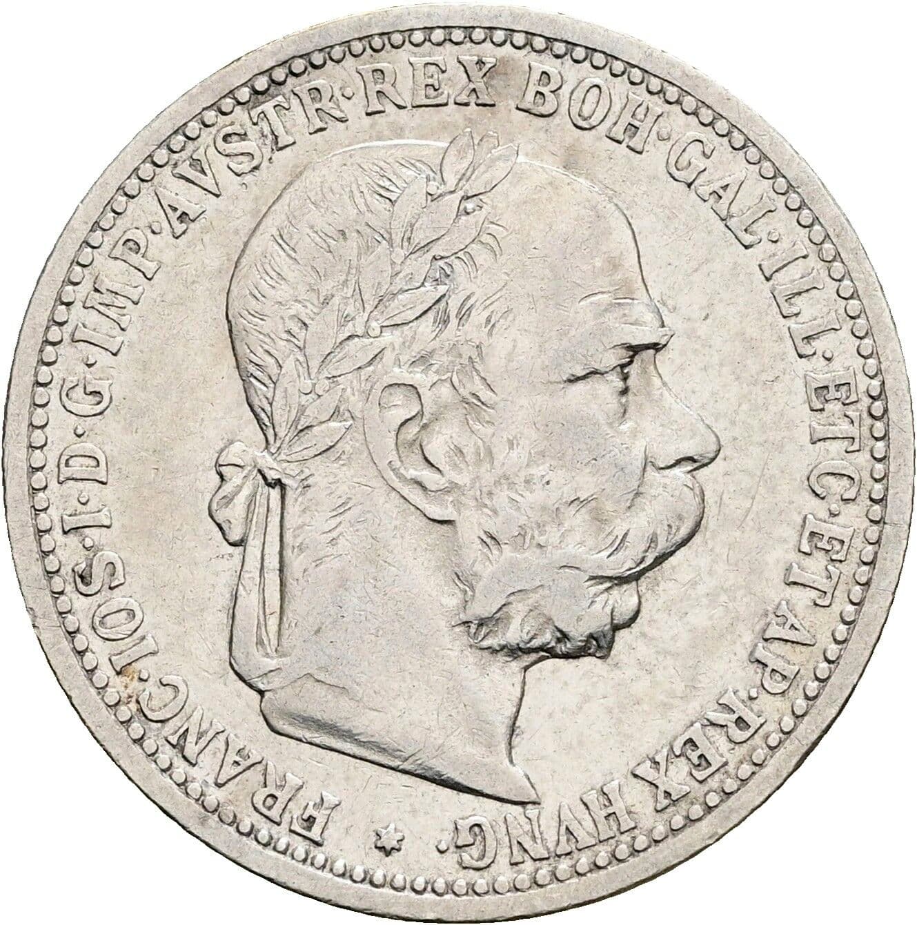 1 Krone Franz Joseph I. 1848-1916 1902 – Vorderseite