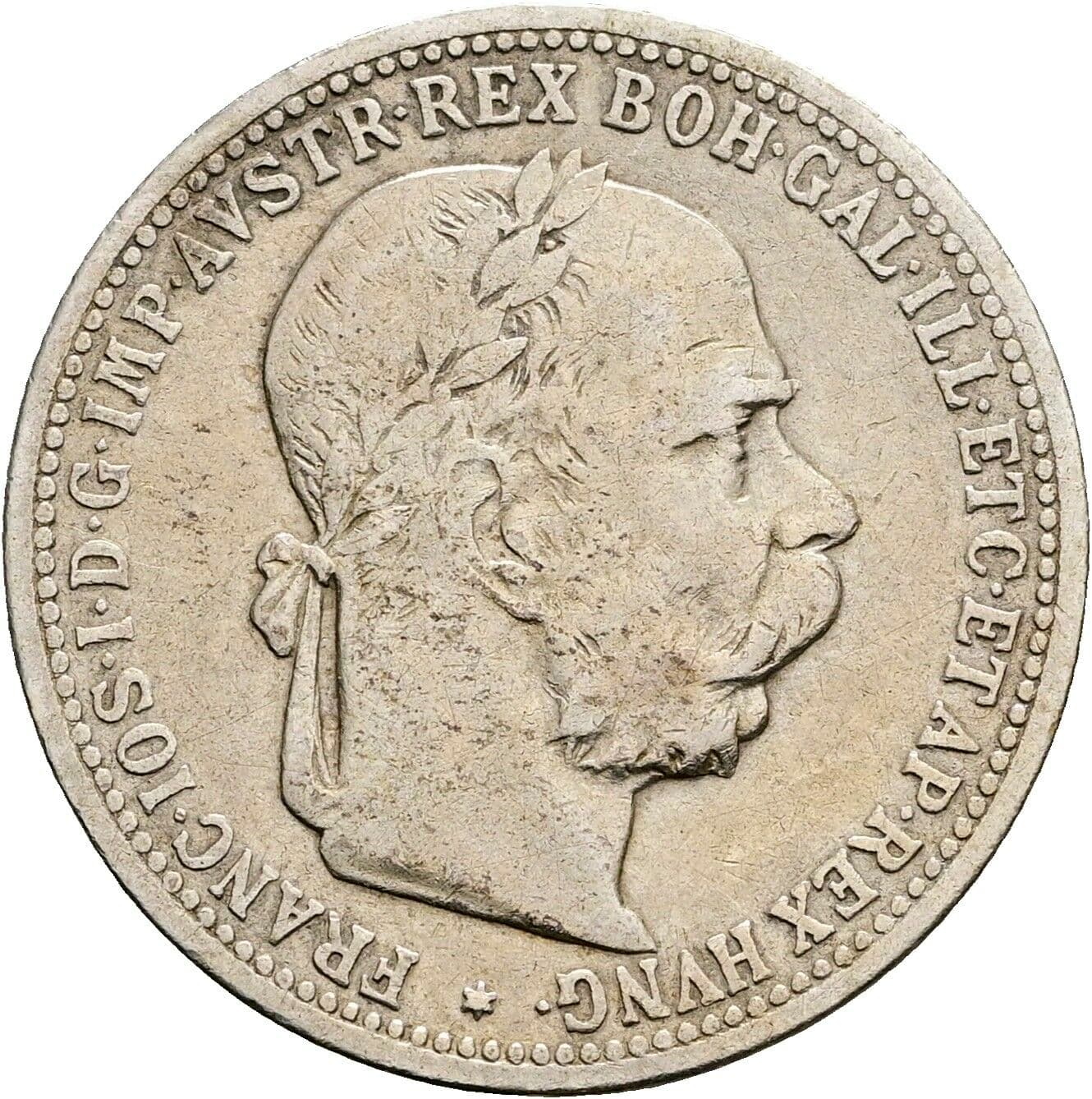 1 Krone Franz Joseph I. 1848-1916 1902 – Vorderseite