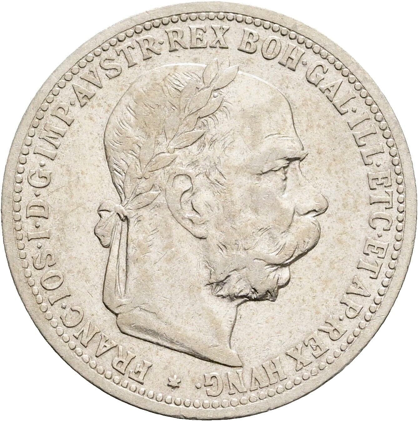 1 Krone Franz Joseph I. 1848-1916 1900 – Vorderseite